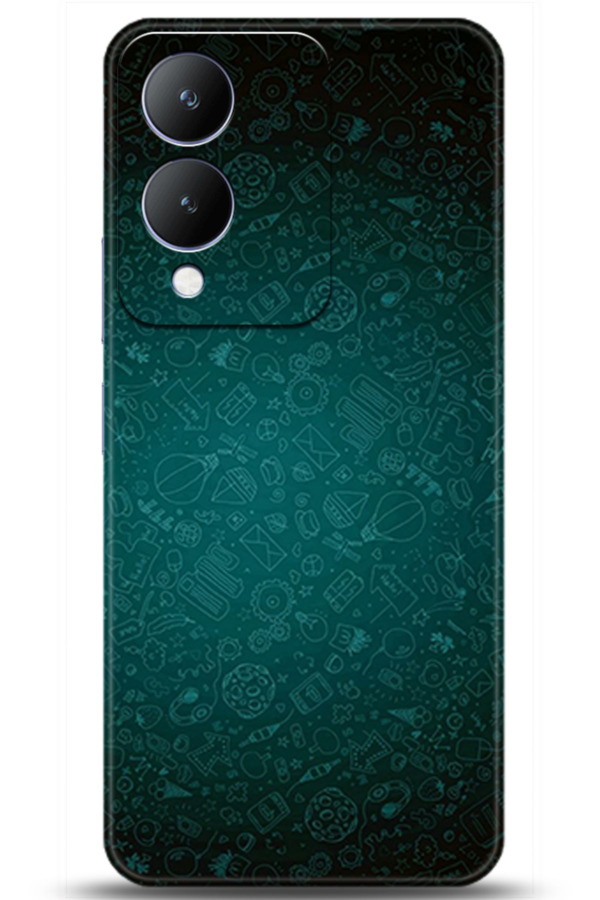 adveksiyon Vivo Y17S Kılıf HD Baskılı Kılıf - Pamper Yourself 5255