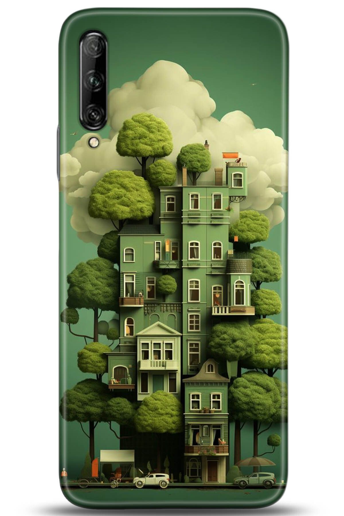 adveksiyon Huawei P Smart Pro 2019 Kılıf HD Baskılı Kılıf - Pamper Yourself 5273