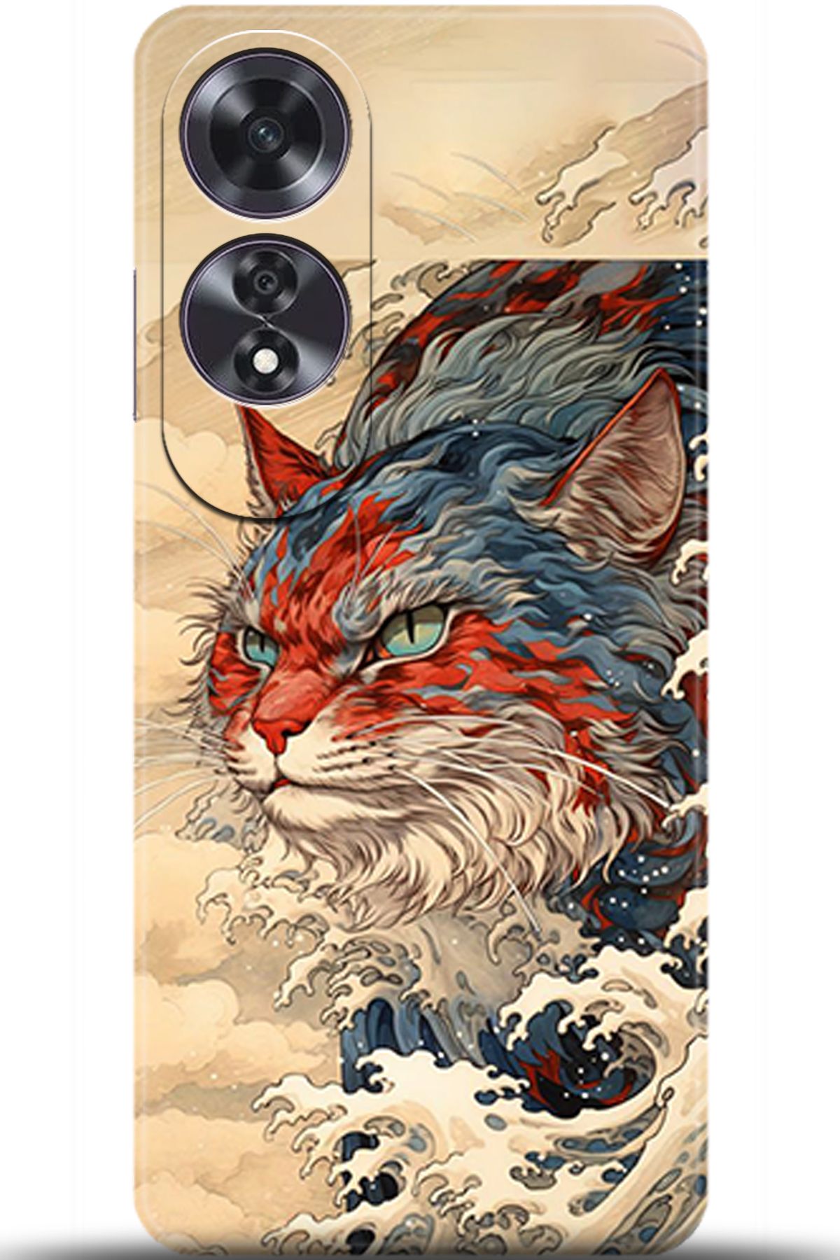 adveksiyon Oppo A60 Kılıf HD Baskılı Kılıf - Pamper Yourself 5267