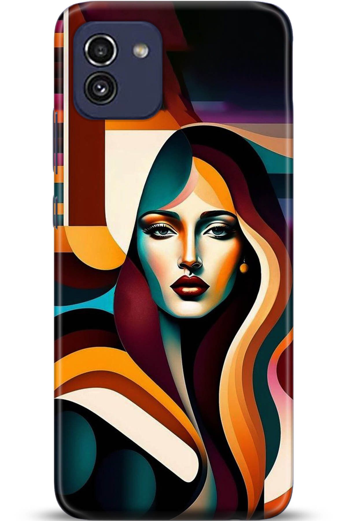 adveksiyon Samsung Galaxy A03 Kılıf HD Baskılı Kılıf - Pamper Yourself 5245