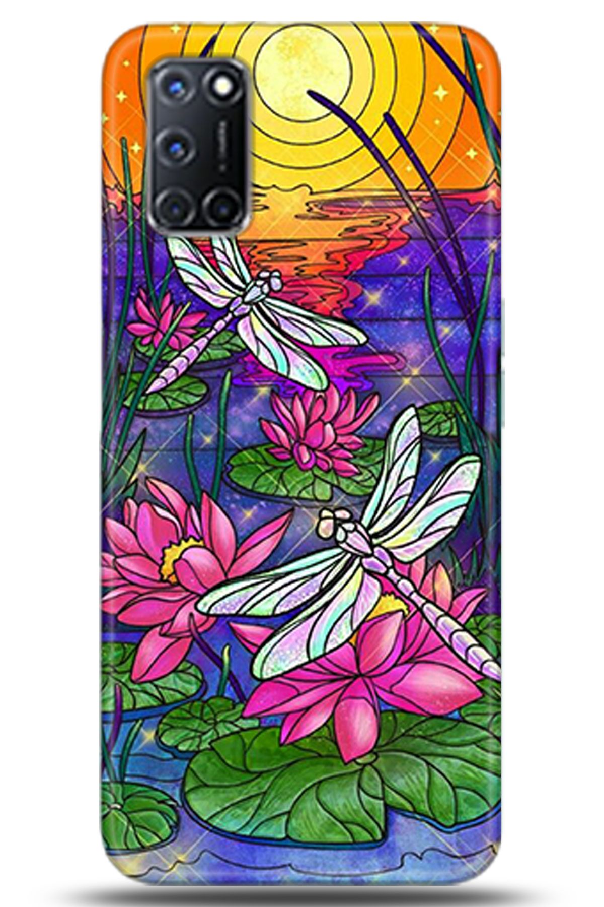 adveksiyon Oppo A52 Kılıf HD Baskılı Kılıf - Pamper Yourself 5274