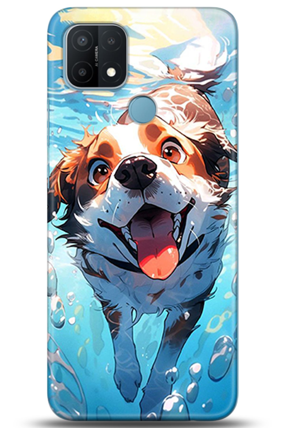 adveksiyon Oppo A15S Kılıf HD Baskılı Kılıf - Pamper Yourself 5246