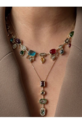 Store Premium Seri Renkli Kolye