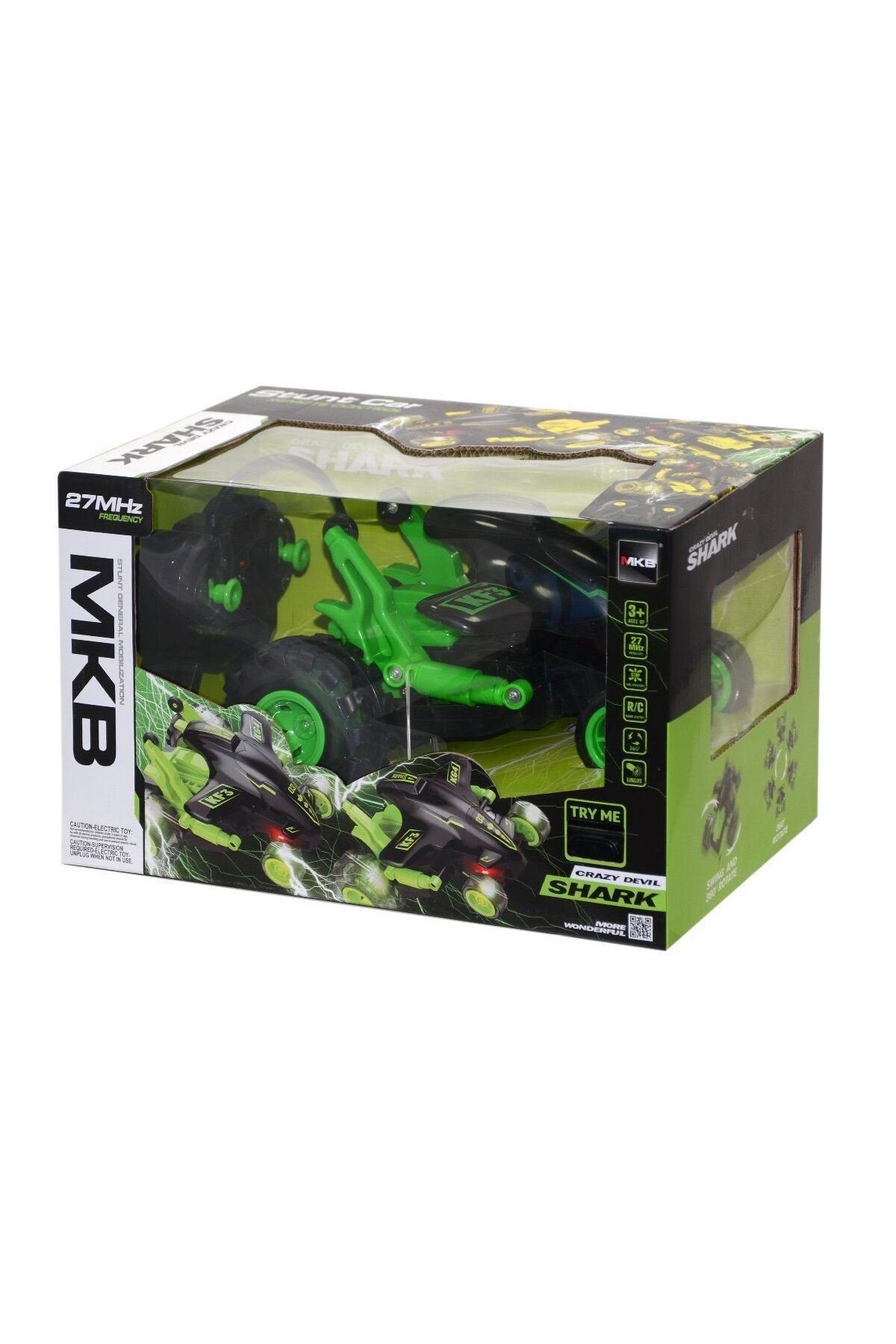 Easy Tedarik MKB-5588-626 Kumandalı Şarjlı Akrobat Shark -Vardem