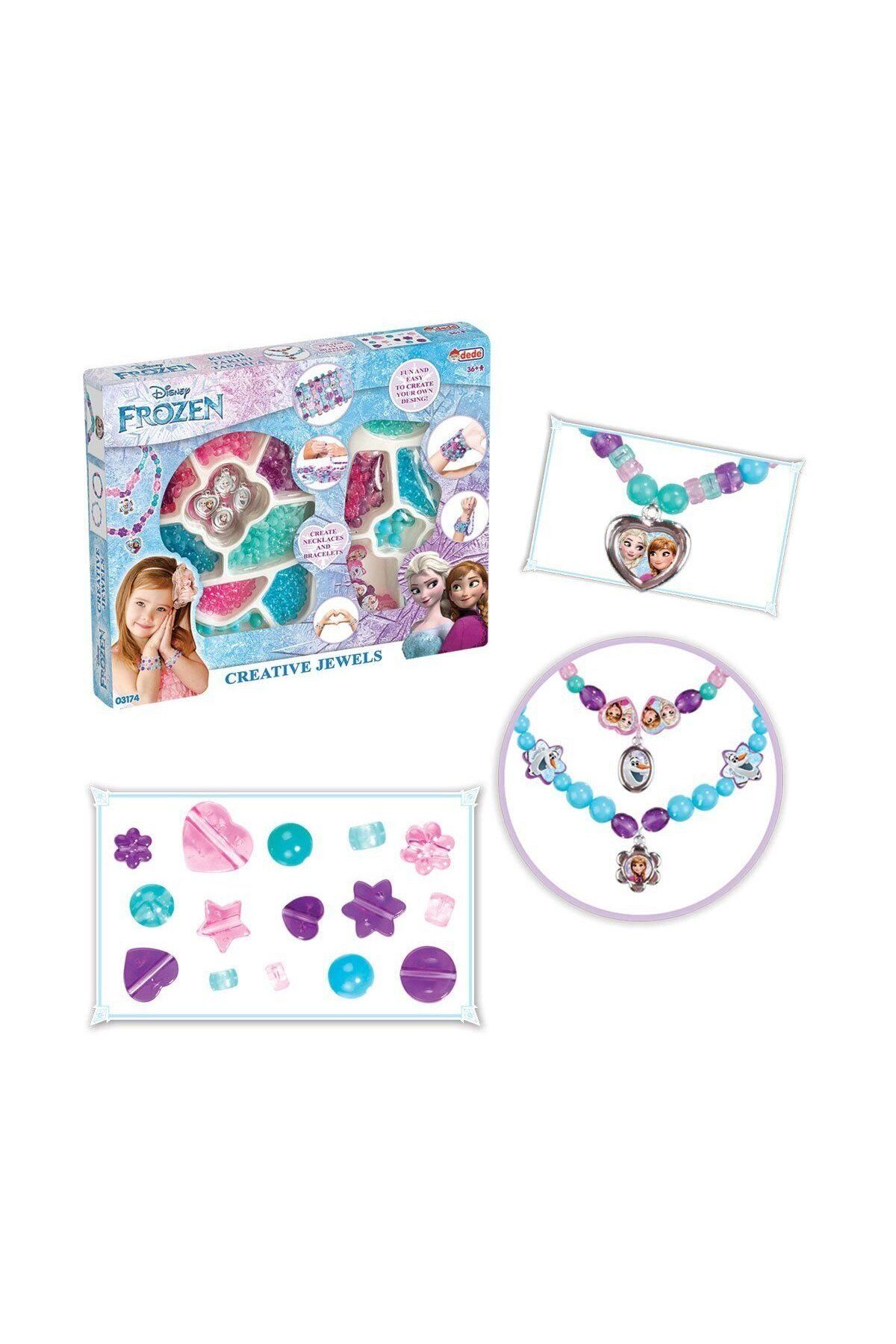 Easy Tedarik 03174 Frozen Takı Seti 2'li -Dede