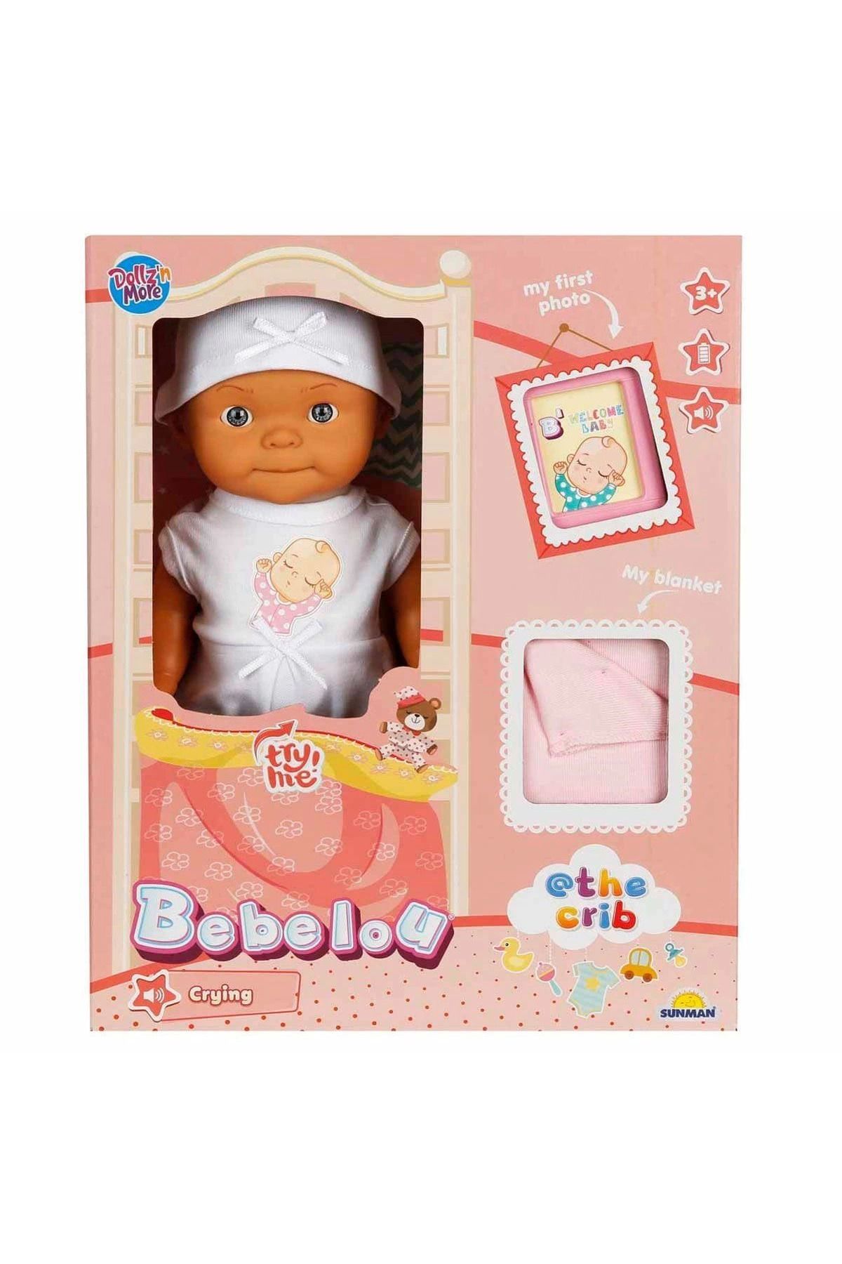 Eldenör 5683 Bebelou Sesli Hoş Geldin Bebeği 30 Cm -sunman