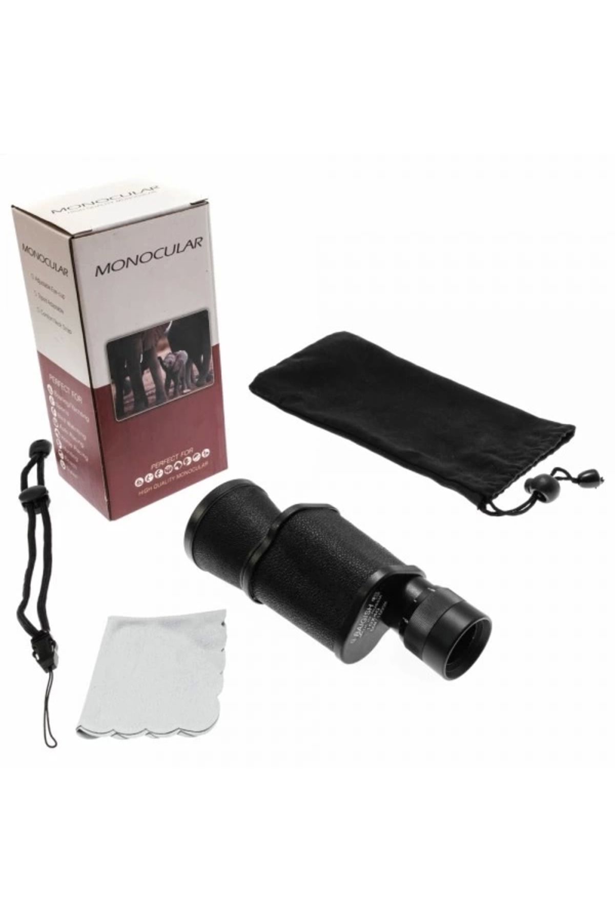 karadağsb Baigish 10X40 Metal Deri Kaplamalı Rus Modeli Monoküler Dürbün