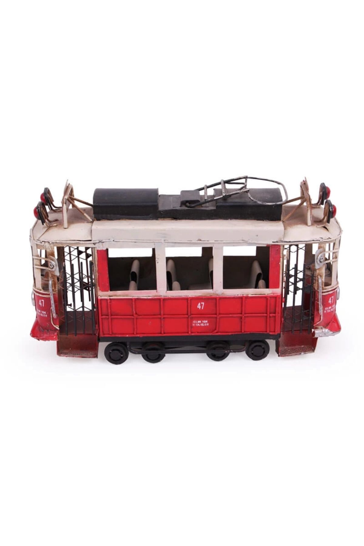 Eldenör Dekoratif Metal Taksim Tramvay