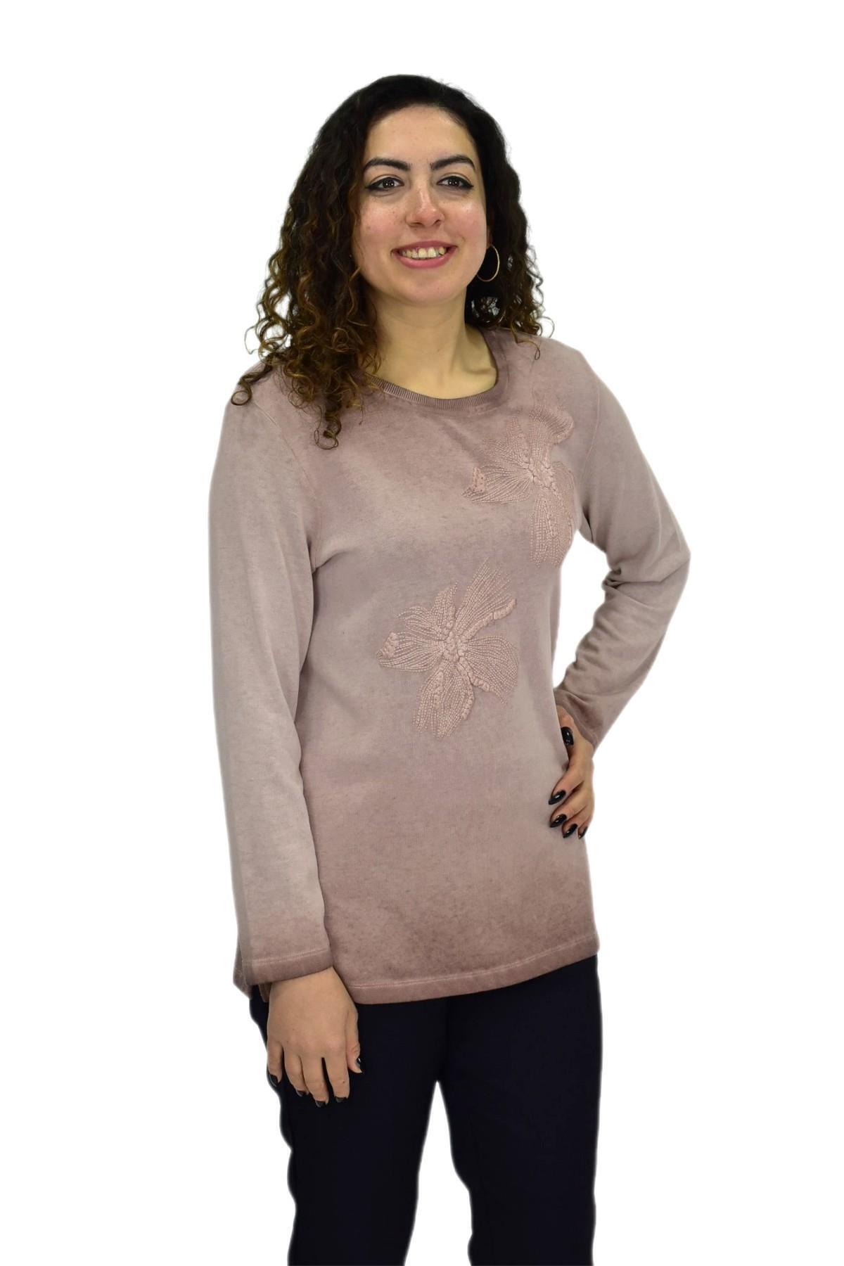 shine-Women's Cotton Italian Sweater 4547 Bgl-St04094 3