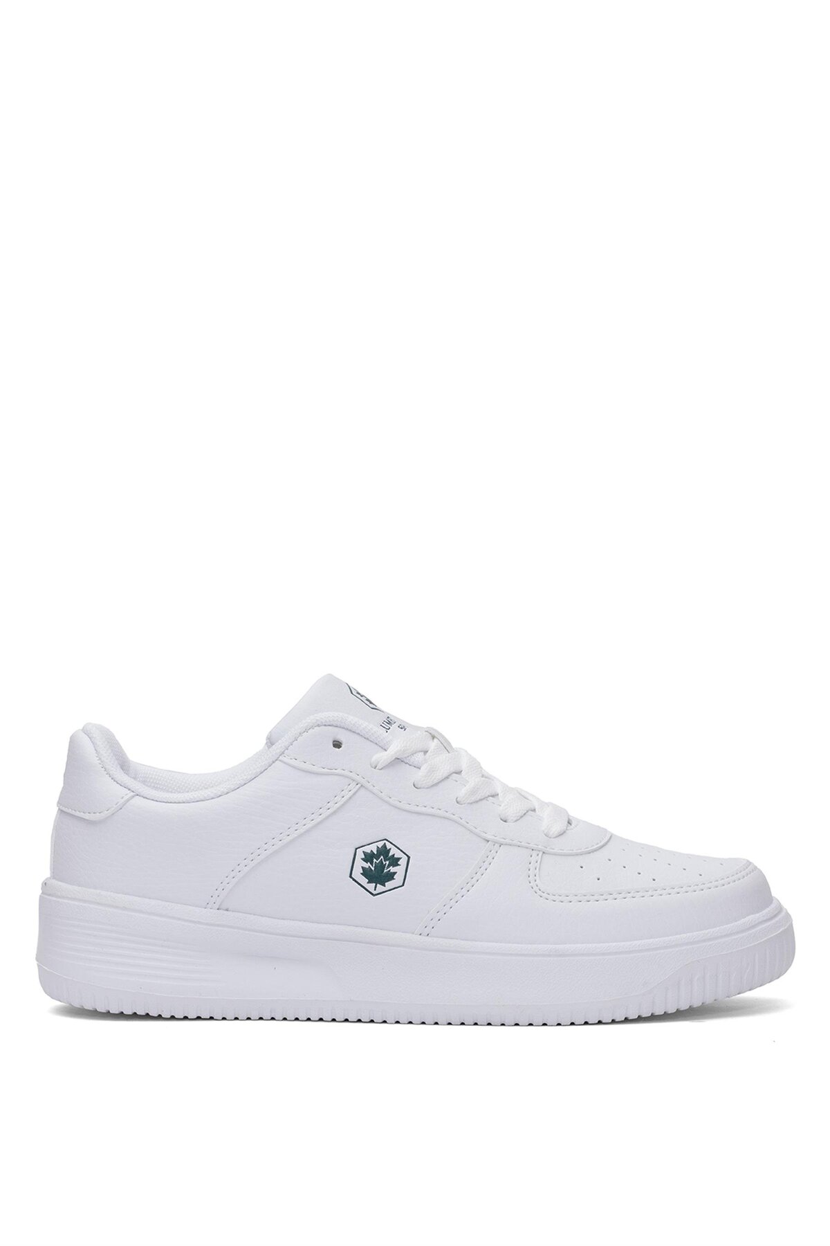 プレストマンページ Lumberjack 101932159 5M Finster Wmn 5FX Kadın Klasik Sneaker Beyaz