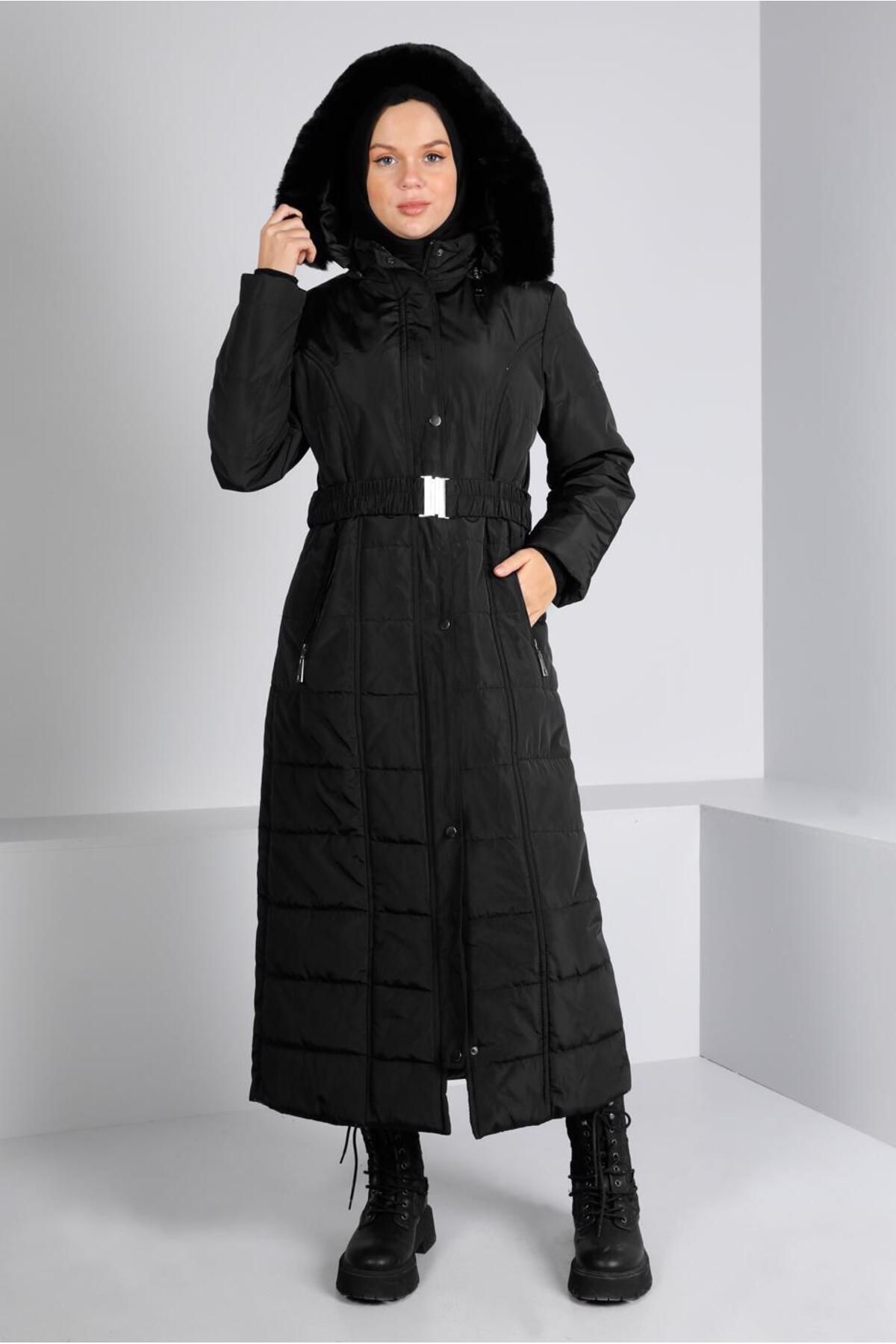 مانتو بادی کلاهدار 90322 Alvina