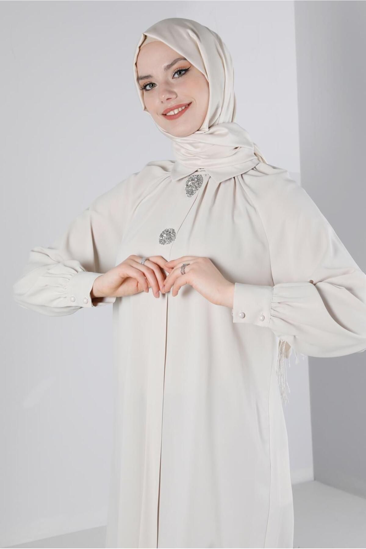 تونیک یقه پیراهن جزییات لوازم جانبی 43507 Alvina
