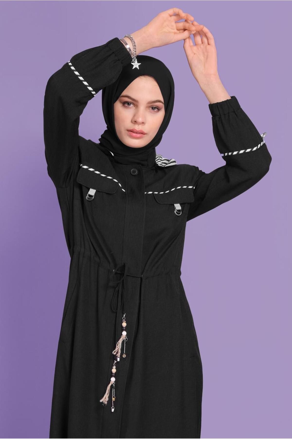 روپوش راه راه با لوازم جانبی مهره 10339 Alvina