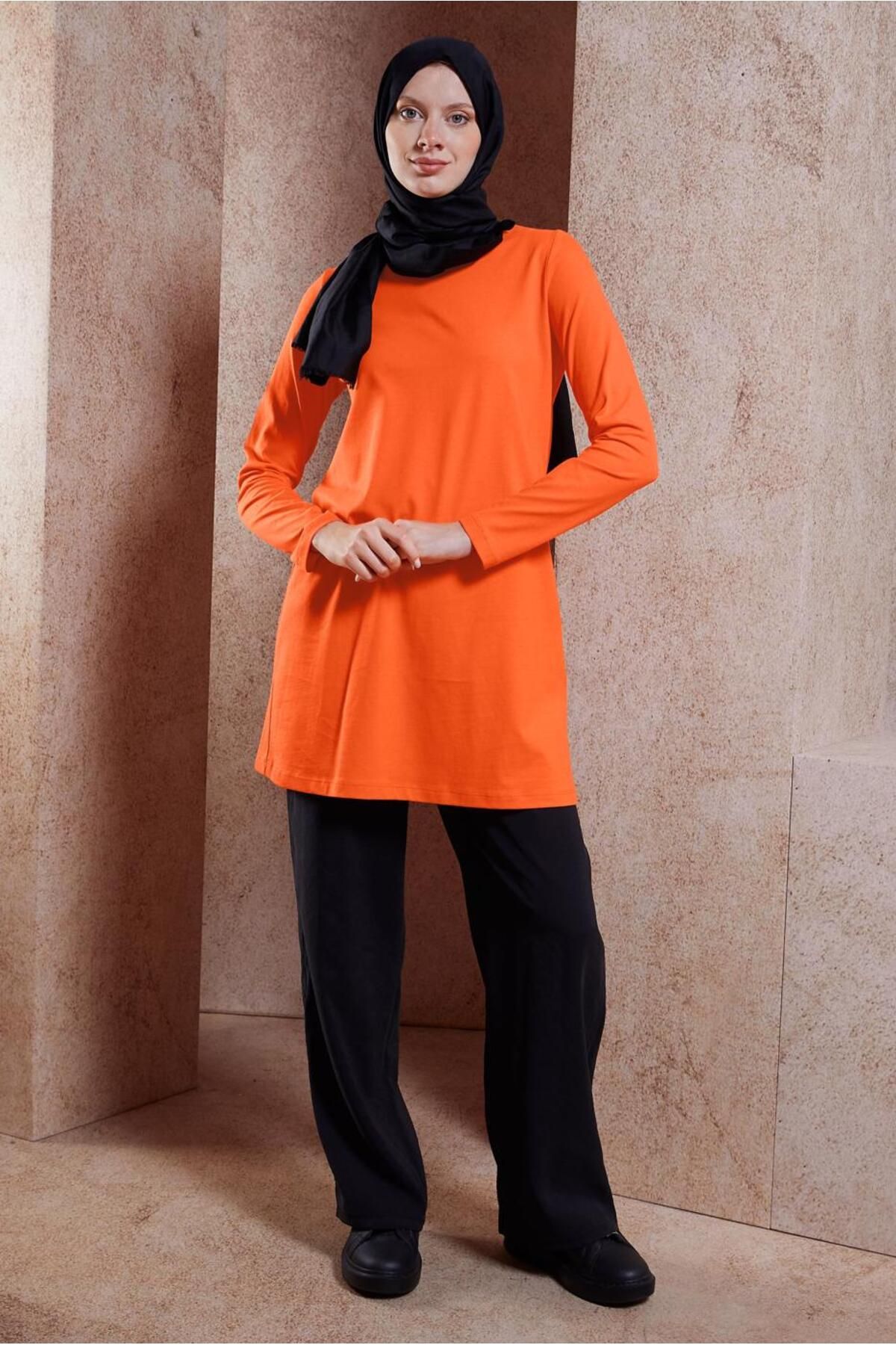 تونیک حجاب ساده 44644 Alvina