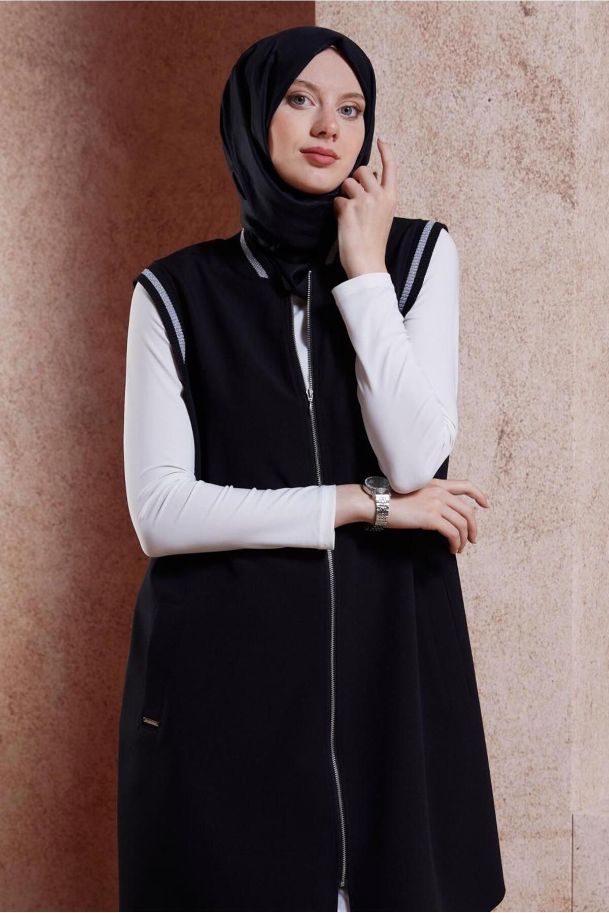 ZIPPER VEST 44661 Alvina