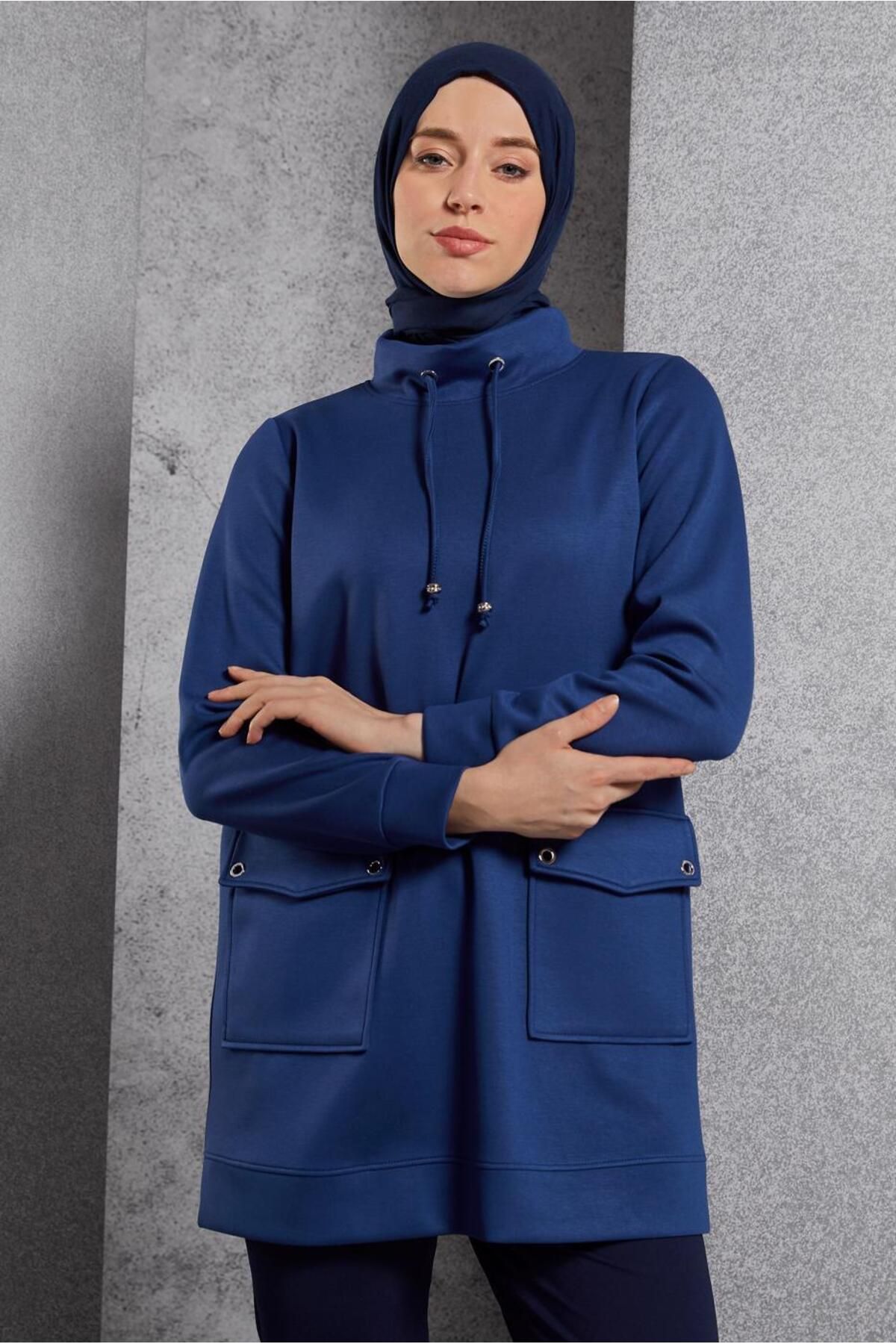 تونیک لباس ورزشی جیبی 45266 Alvina
