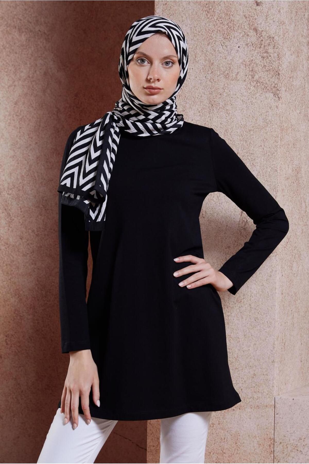 تونیک حجاب ساده 44644 Alvina