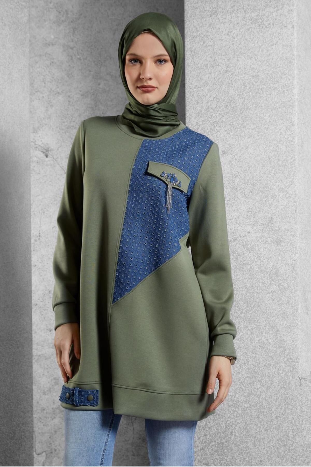 تونیک ورزشی سنگی 45129 Alvina