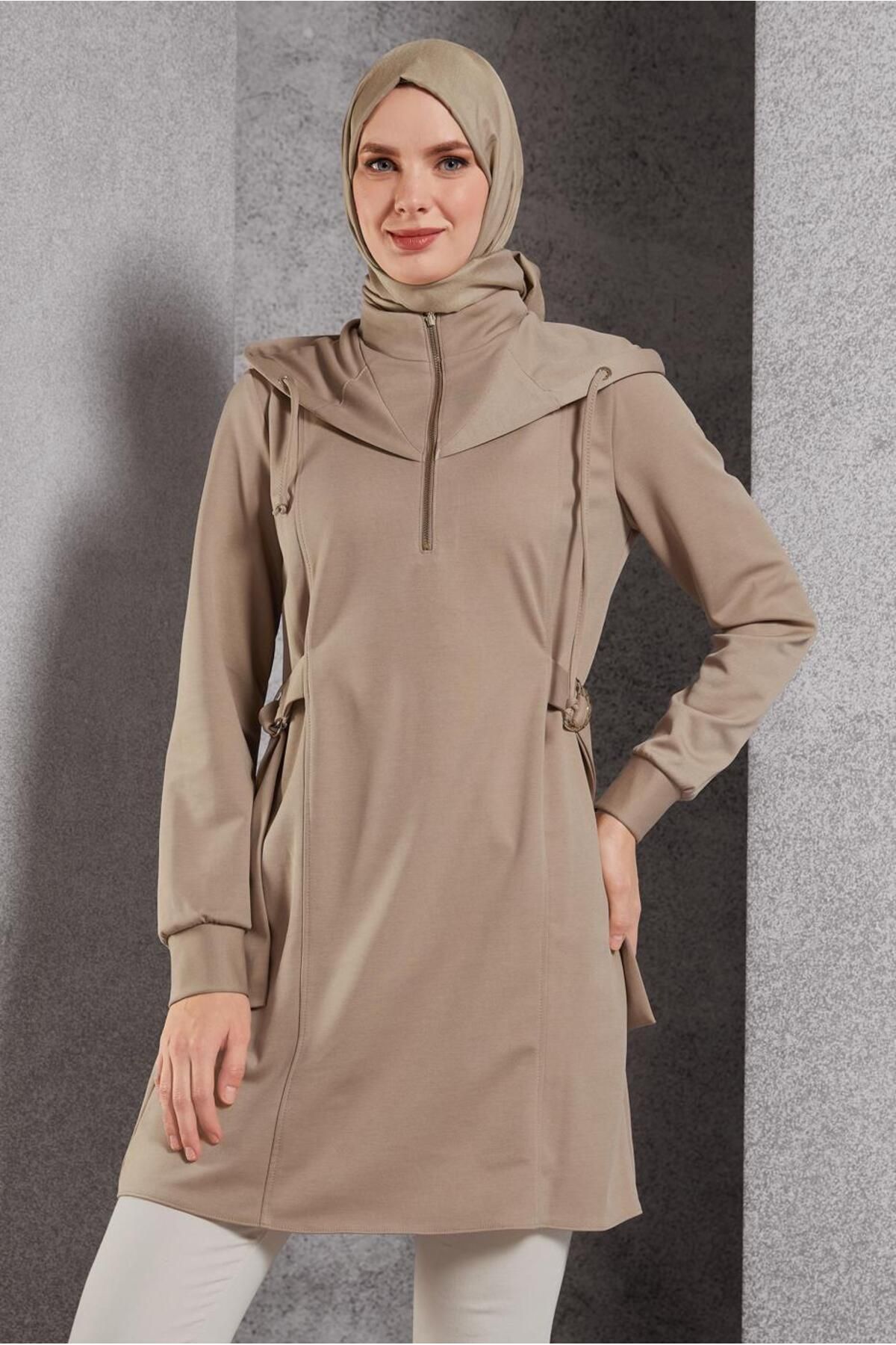 تونیک کلاه دار 45168 Alvina
