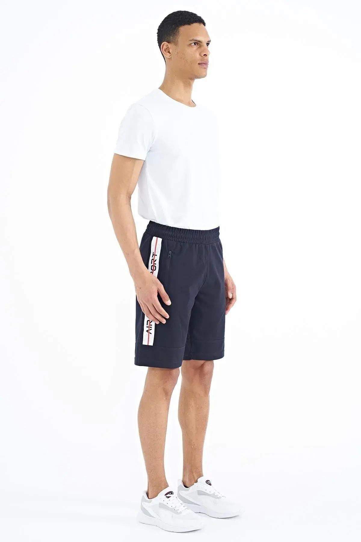 شلوارک و برمودا مردانه CLIVE NAVY BLUE STANDARD 81249 Air Jones