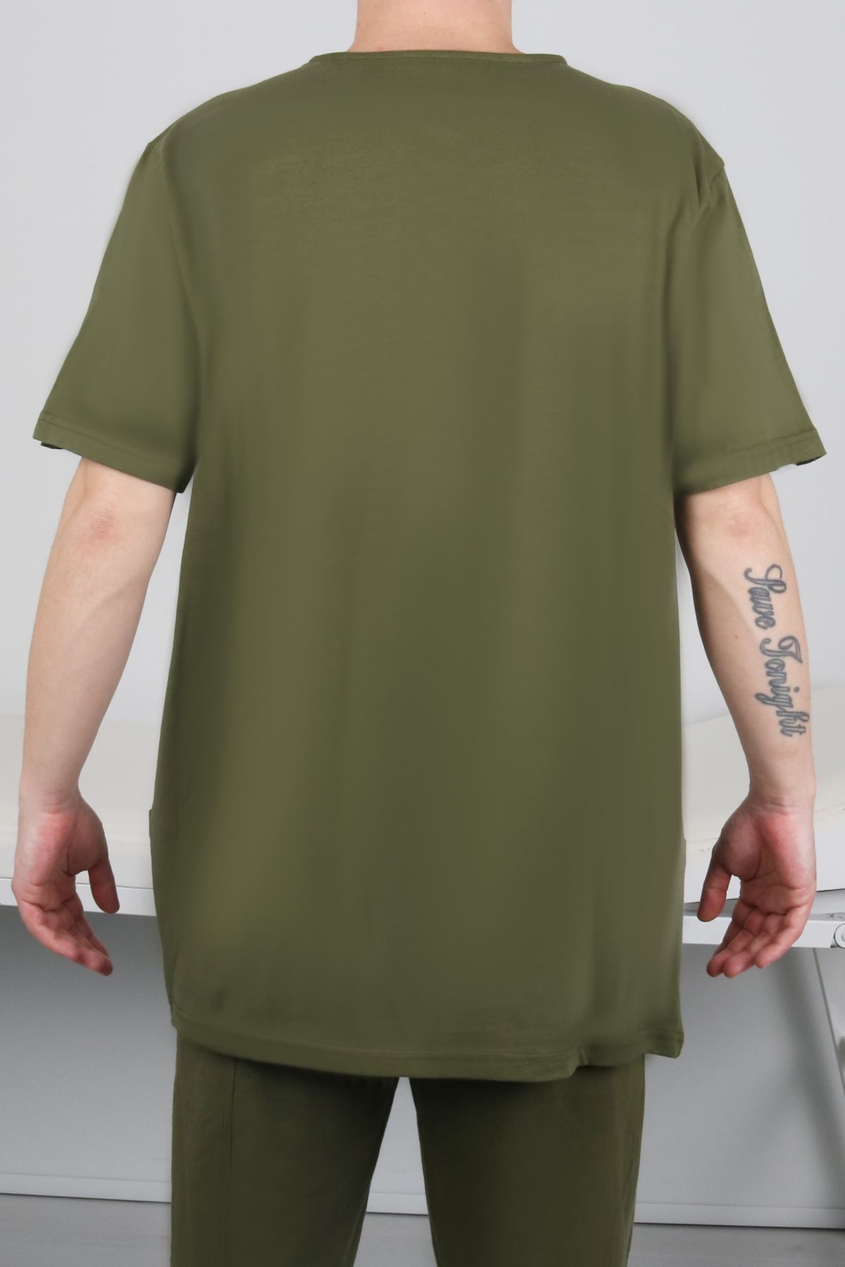 CURE4U-Cure Adaptive Khaki Post-Operative Treatment and Patient Care Clothing (Size S - Bed) 8