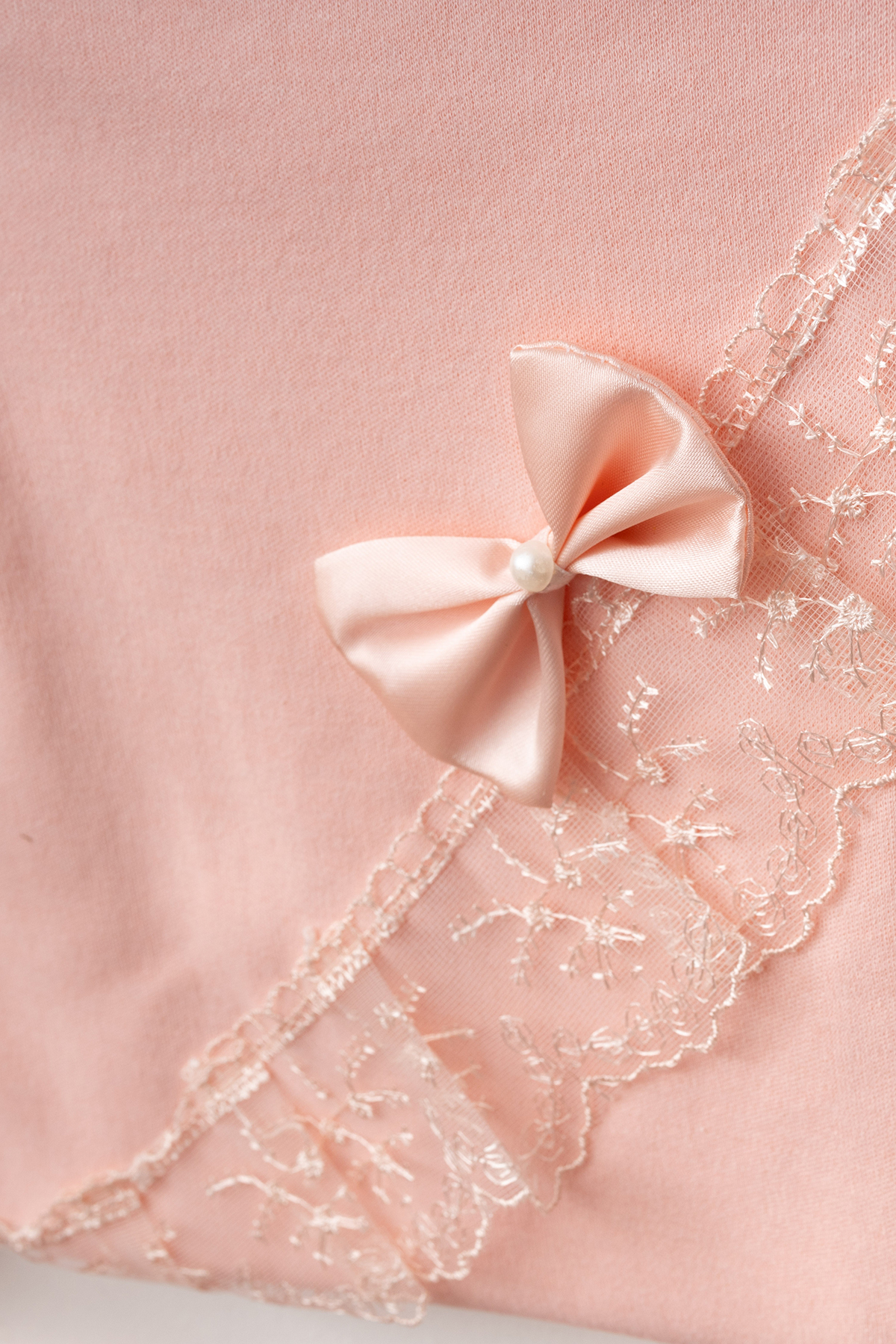 Ponpon Baby Hastane Çıkışı 10'lu Dantel Detaylı Fiyonklu Pamuklu Hediyelik Lüx Set fotoğrafı 3 (önizleme)