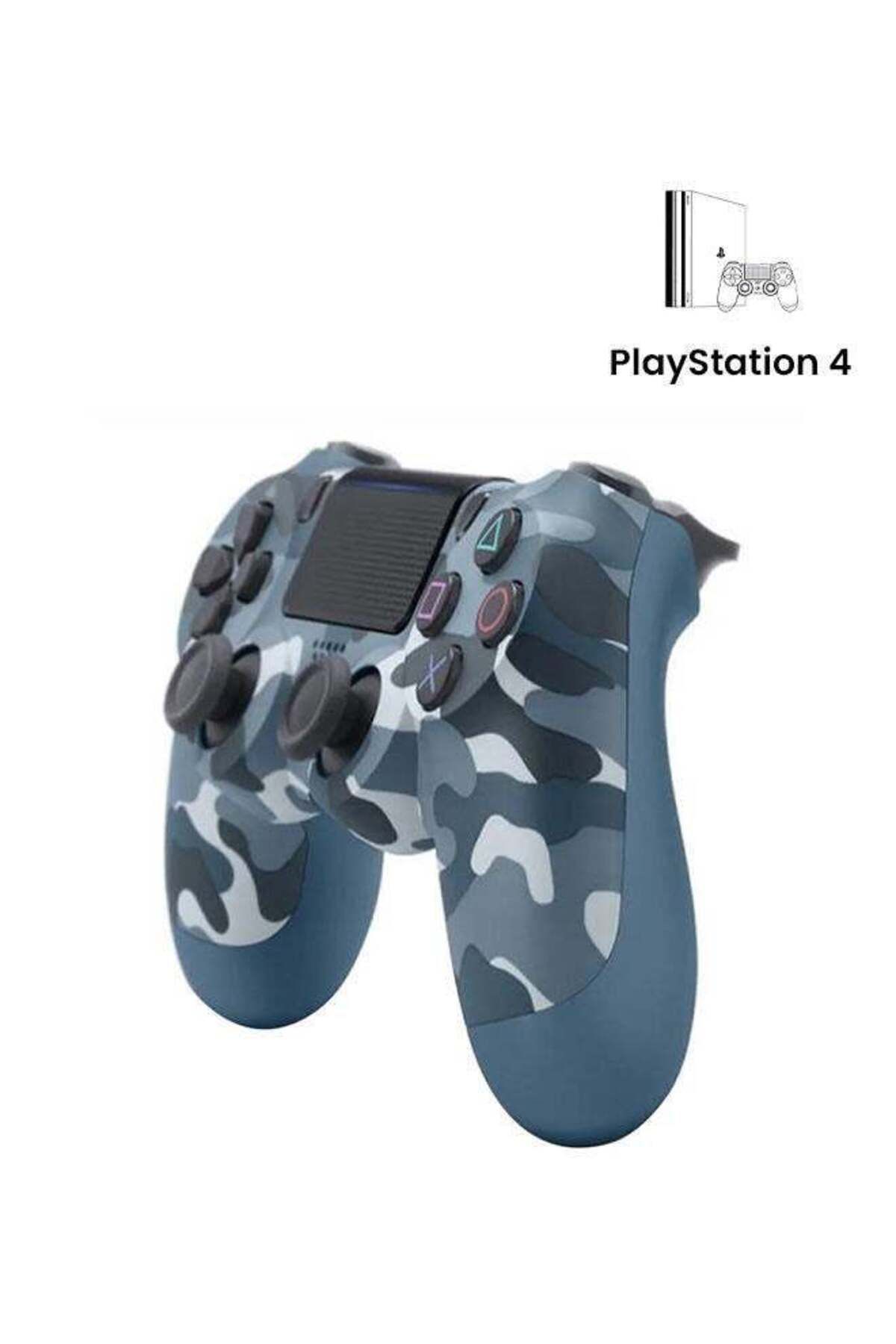 COOYA-Controller 4 Wireless Controller For PlayStation 4 - Blue Camouflage 2