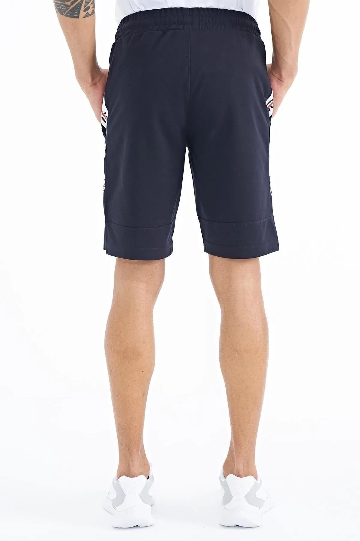 شلوارک و برمودا مردانه CLIVE NAVY BLUE STANDARD 81249 Air Jones