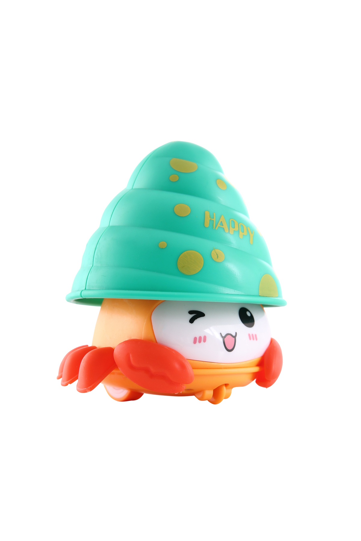 BONDİGO Bl1088	bas Yürüt Eğlenceli Yengeç - Yürüme Oyuncağı - Turuncu fotoğrafı 2 (önizleme)