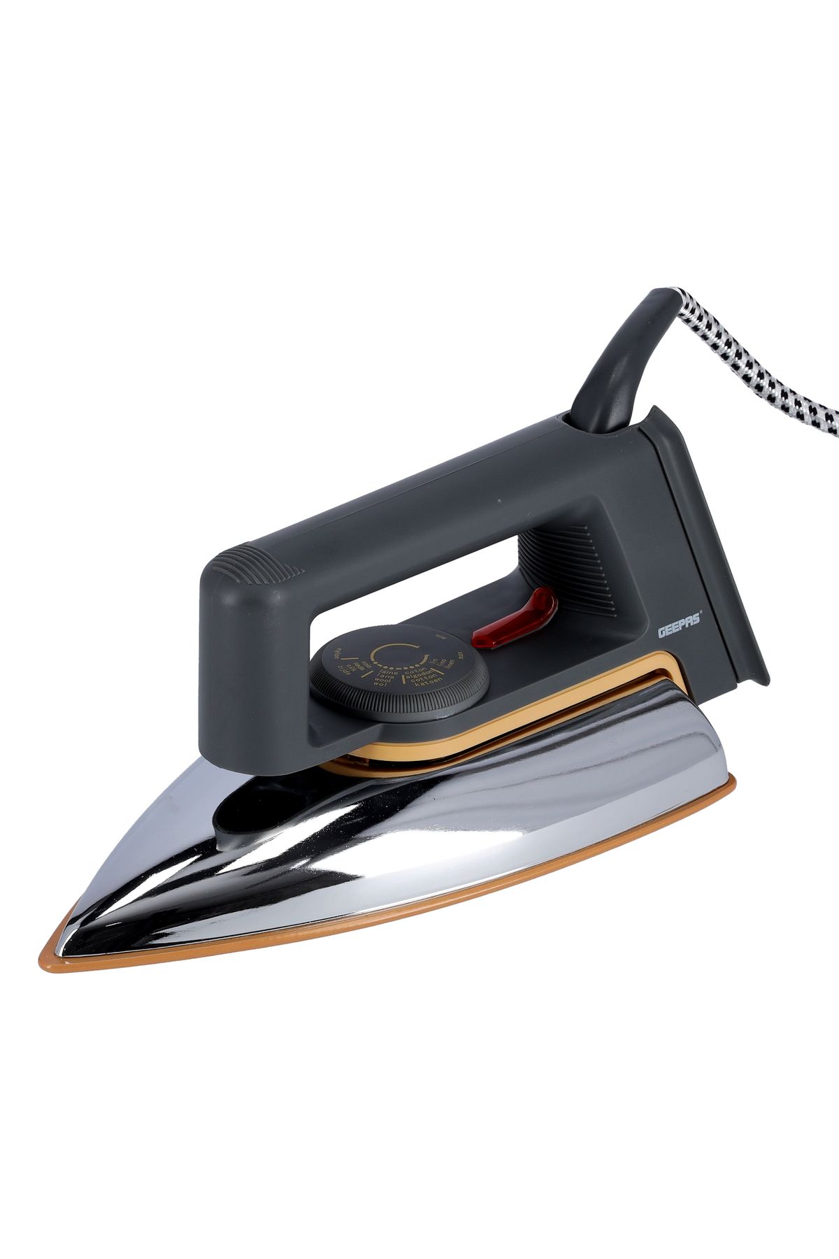 Geepas-1200W Dry Iron - Non-Stick Coating Plate & Adjustable Thermostat Control | Indicator Light-GDI23011 8