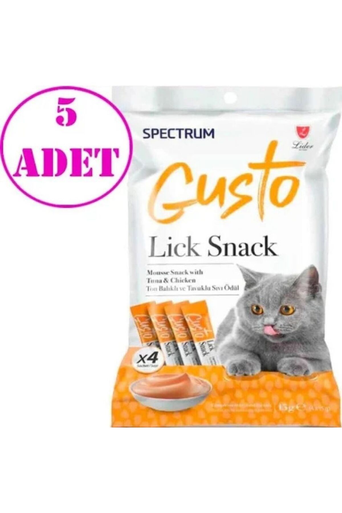 Spectrum Gusto Tavuklu 5li Paket