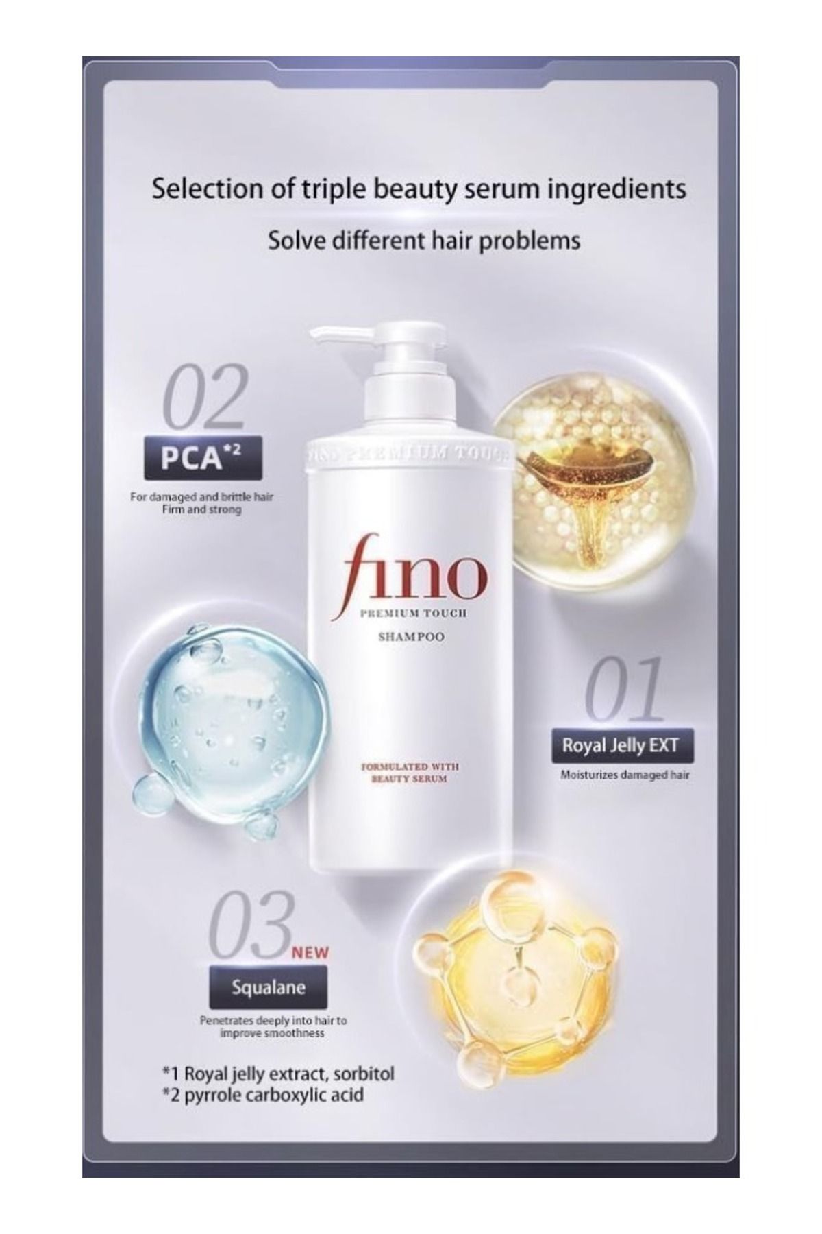 Fino-Premium Touch Moist Hair Care Set Shampoo, Conditioner, Mask & Oil for Dry Damaged Hair & Scalp 2