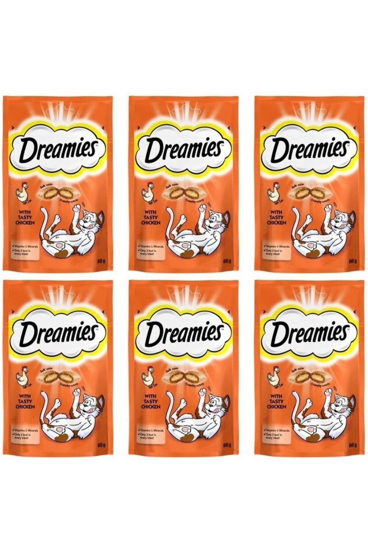 Dreamies Tavuklu Kedi Ödülü 60 Gr X 6 Adet