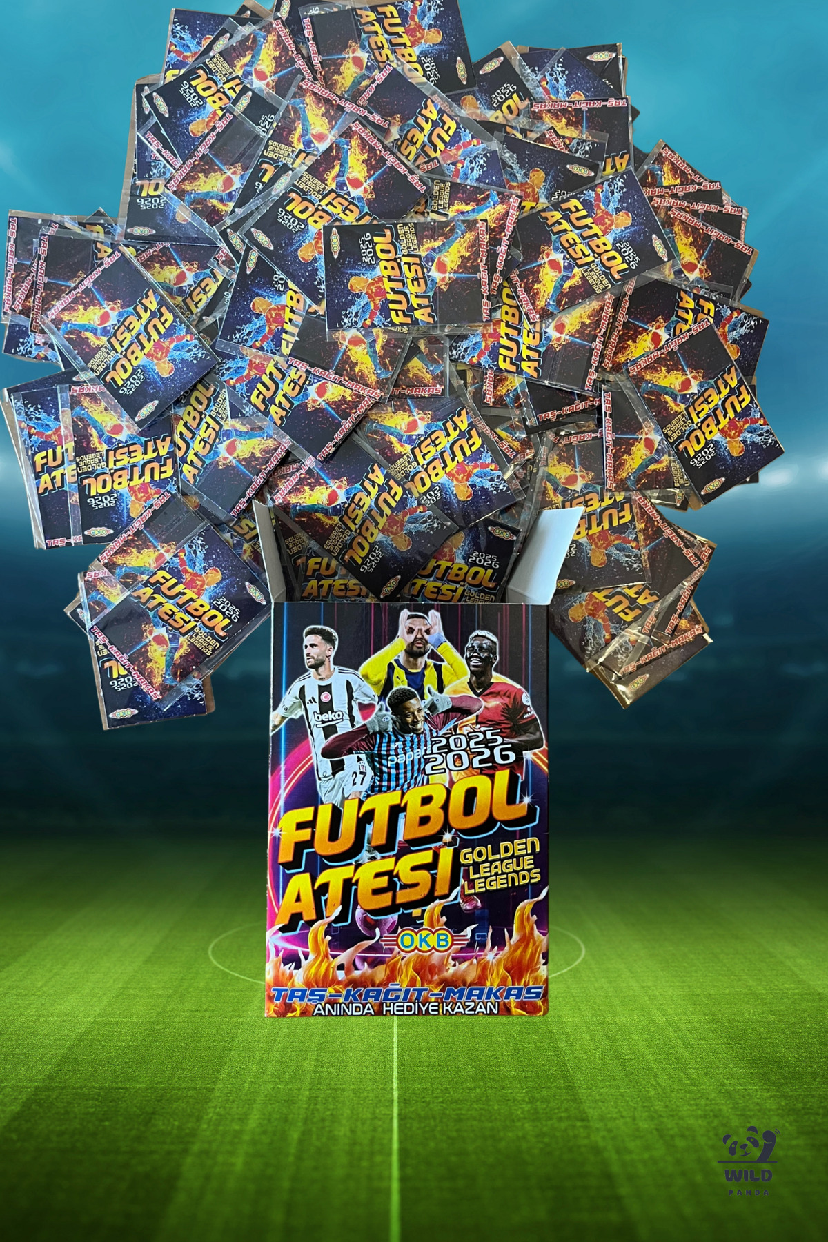 wildpanda Futbol Ateşi Taş Kağıt Makas (yeni Bombaa Seri ) 200