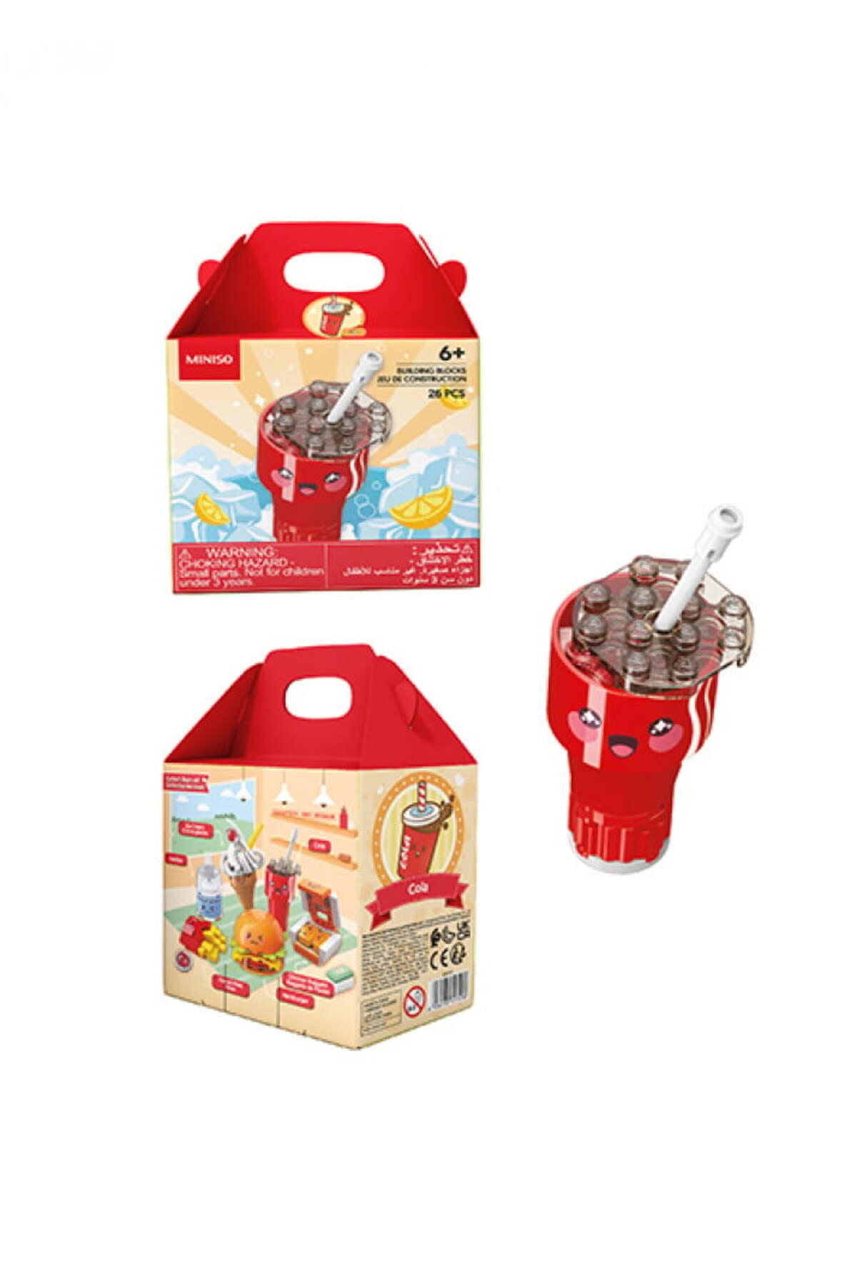 Miniso Building blocks from the fast food chain - Cola- Trendyol