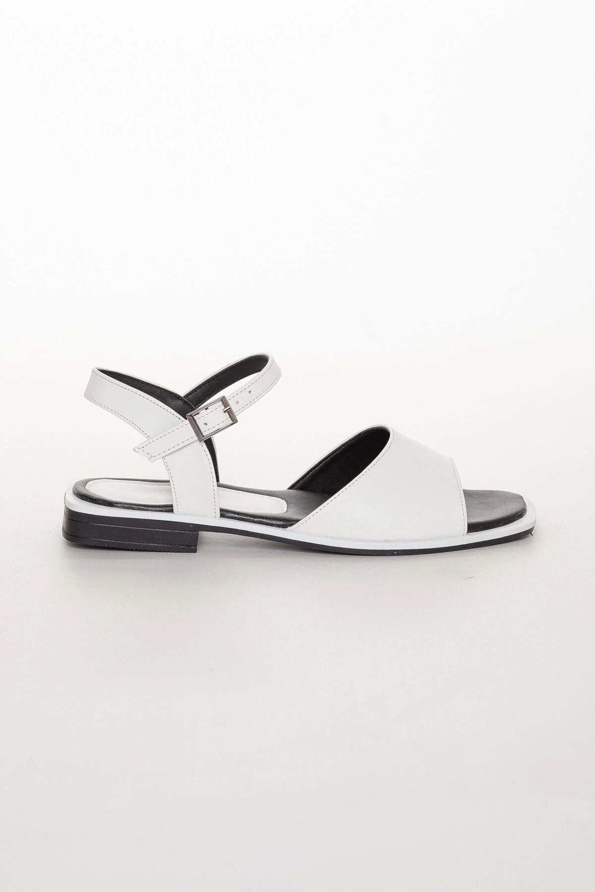 GULT-Women's White Summer Sandals Sry400220022 3