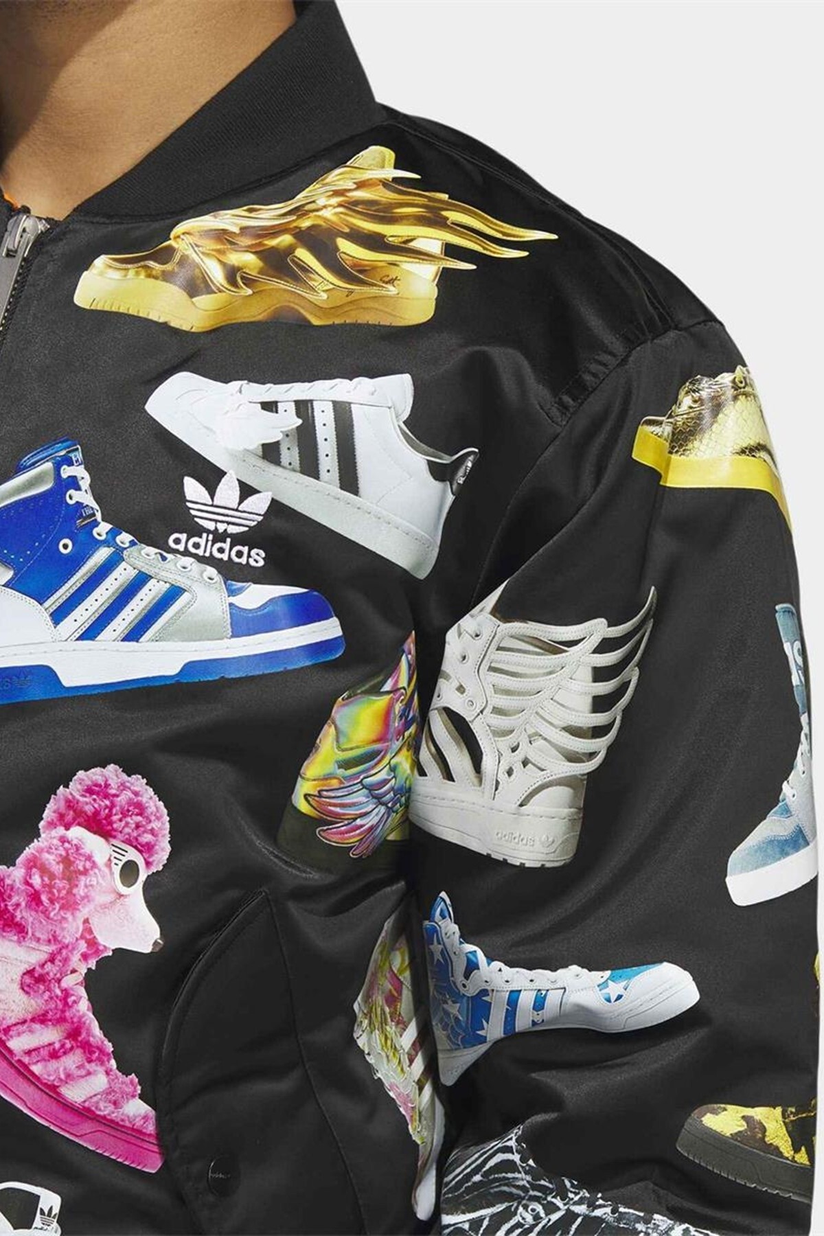 adidas Jeremy Scott Archive Bomber Erkek Ceket Siyah - Fiyatı