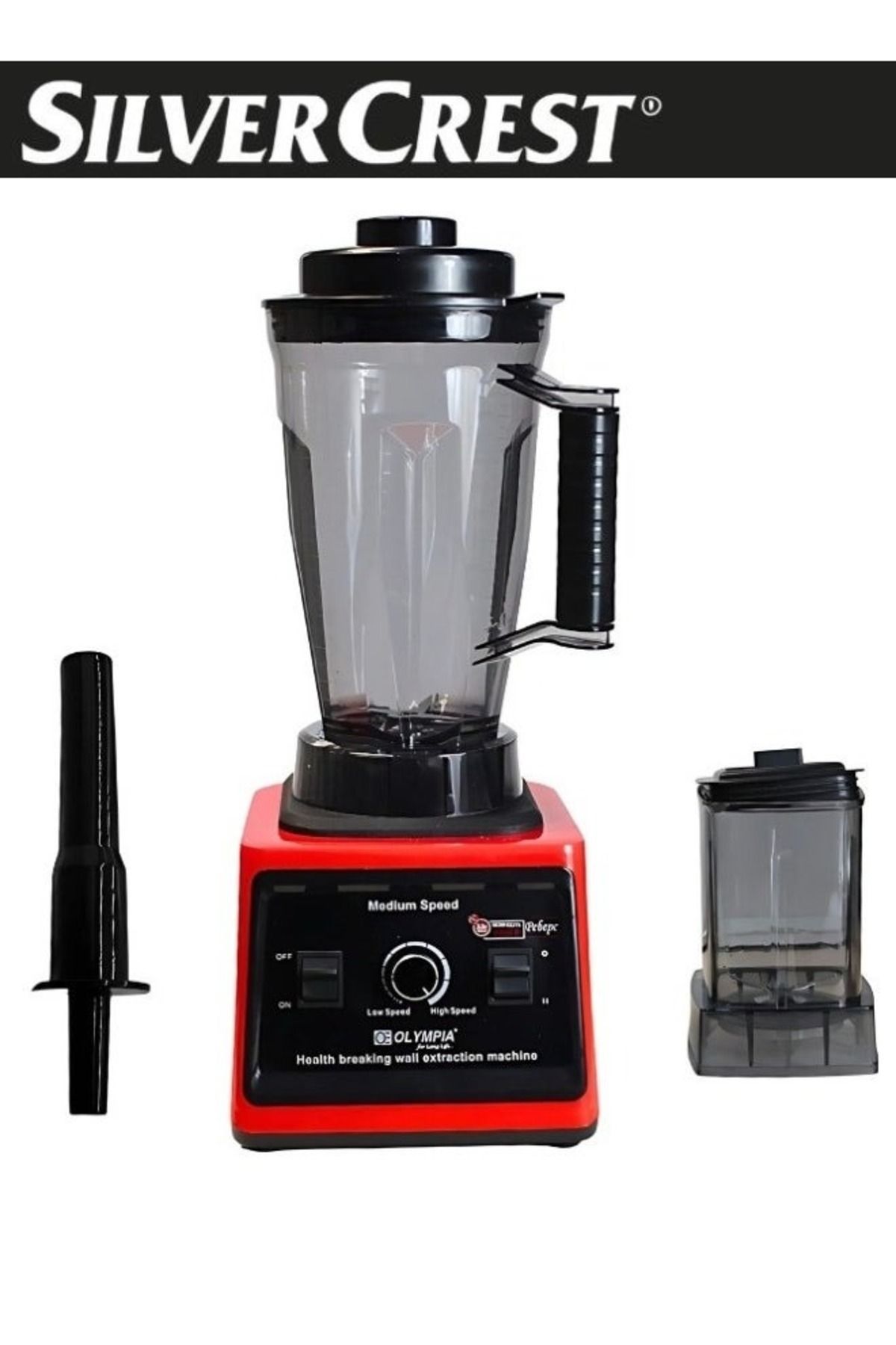 Silver Crest-2 in 1 Multi-Function Electric Blender With Grain Grinder, 3L Capacity, 10000 Watts Power 7