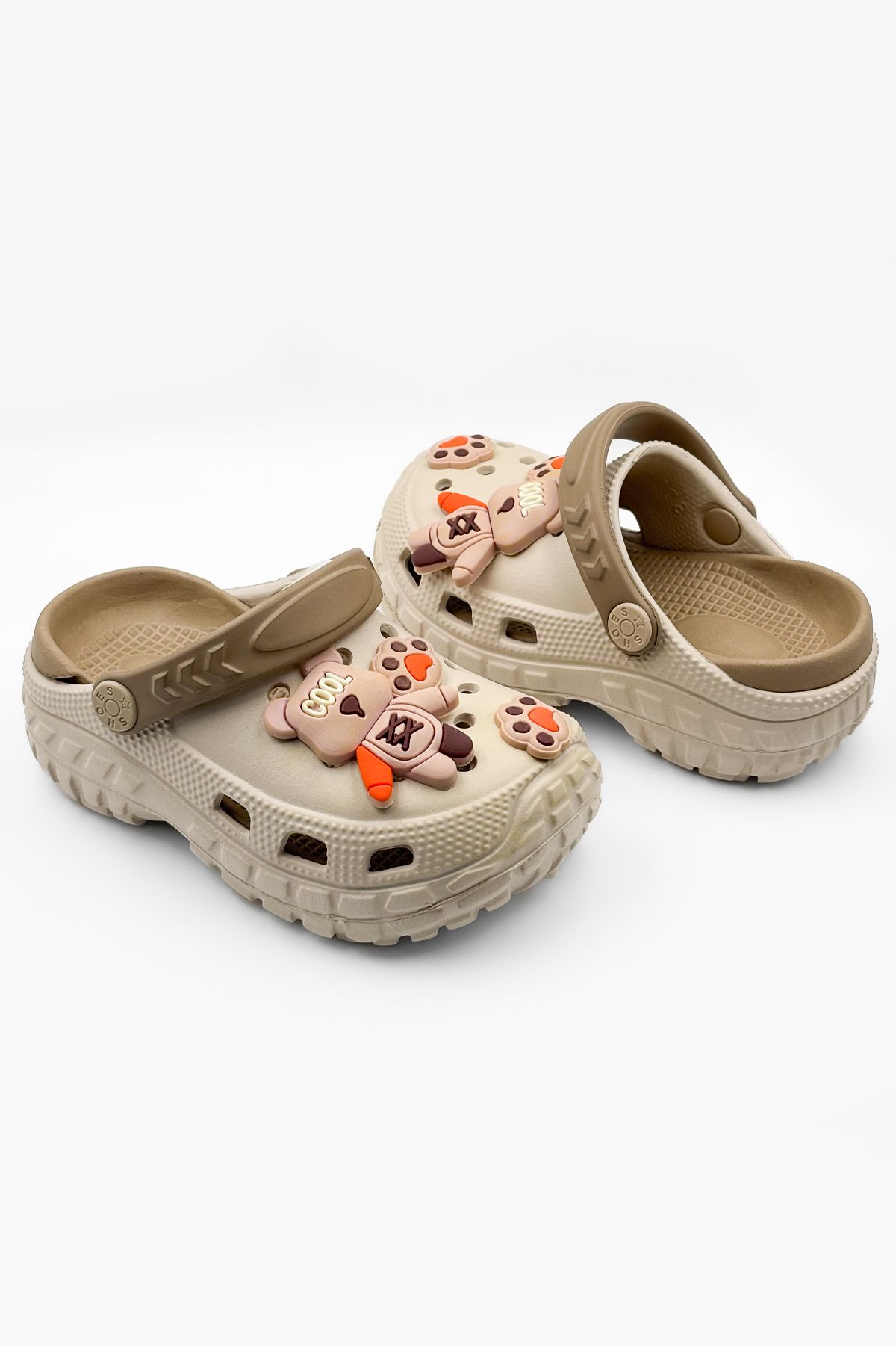 Beınsteps-Children's Slippers Emoji Figured School Nursery Beach Pool Daily Unisex Children's Slippers & Sandals 5