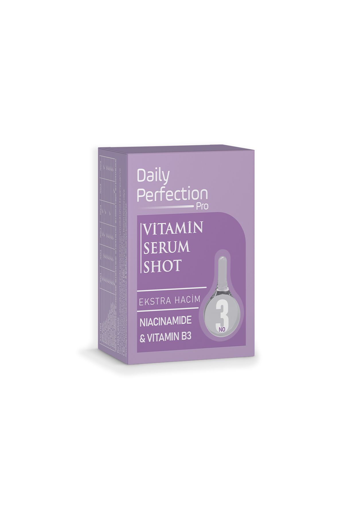 سرم ویتامین شات شماره: 3 حجم اضافی 2x6 میلی لیتر DAILY PERFECTION PRO