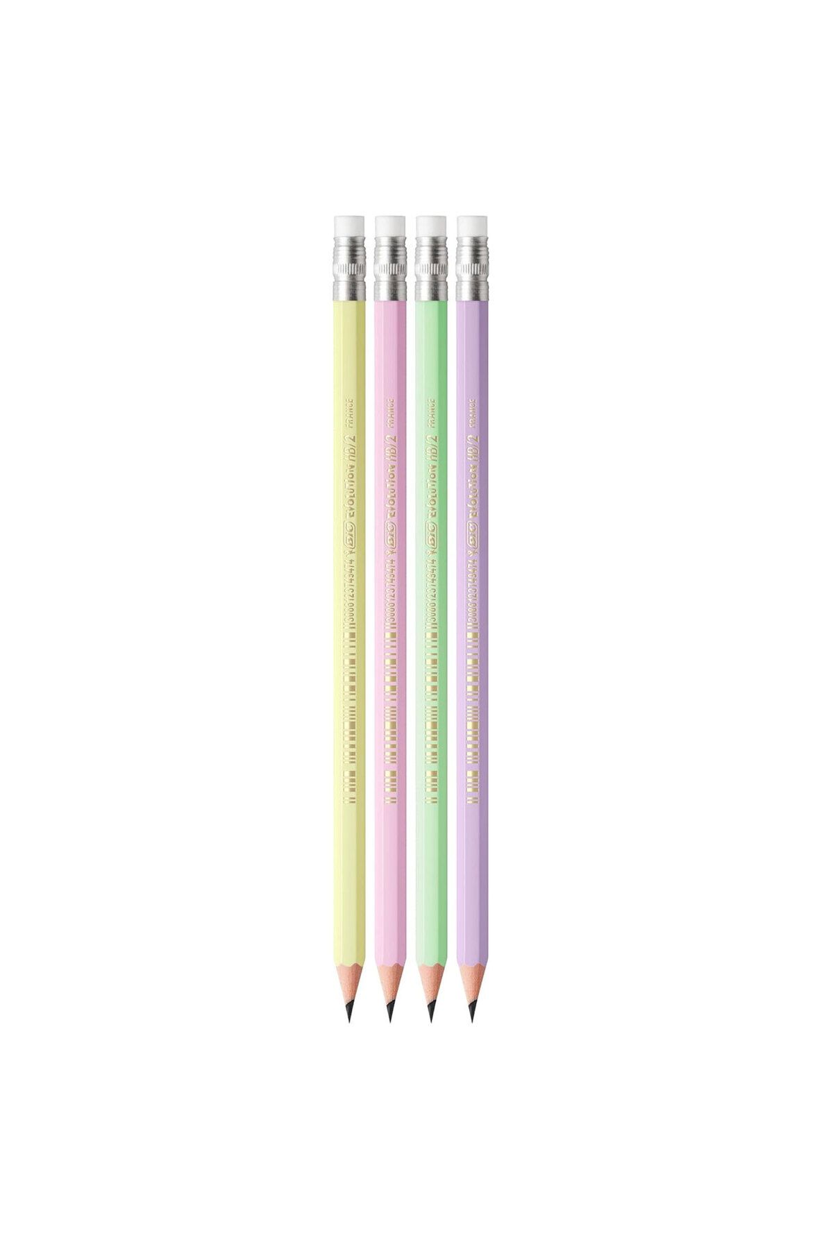 Bic-Creion Grafit HB Cu Eramă Eco Evolution Pastel 12/Buc Bic 2