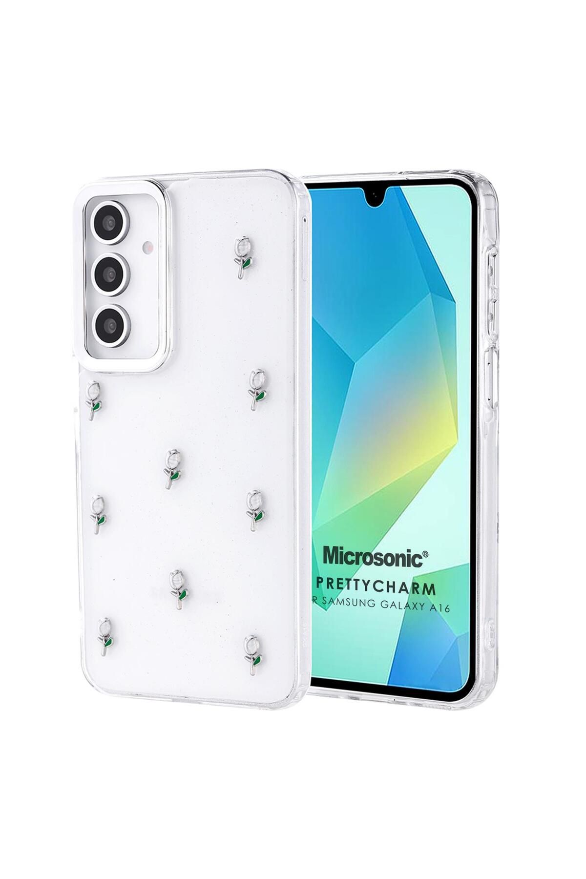 Microsonic Samsung Galaxy A25 Kılıf PrettyCharm Tulip