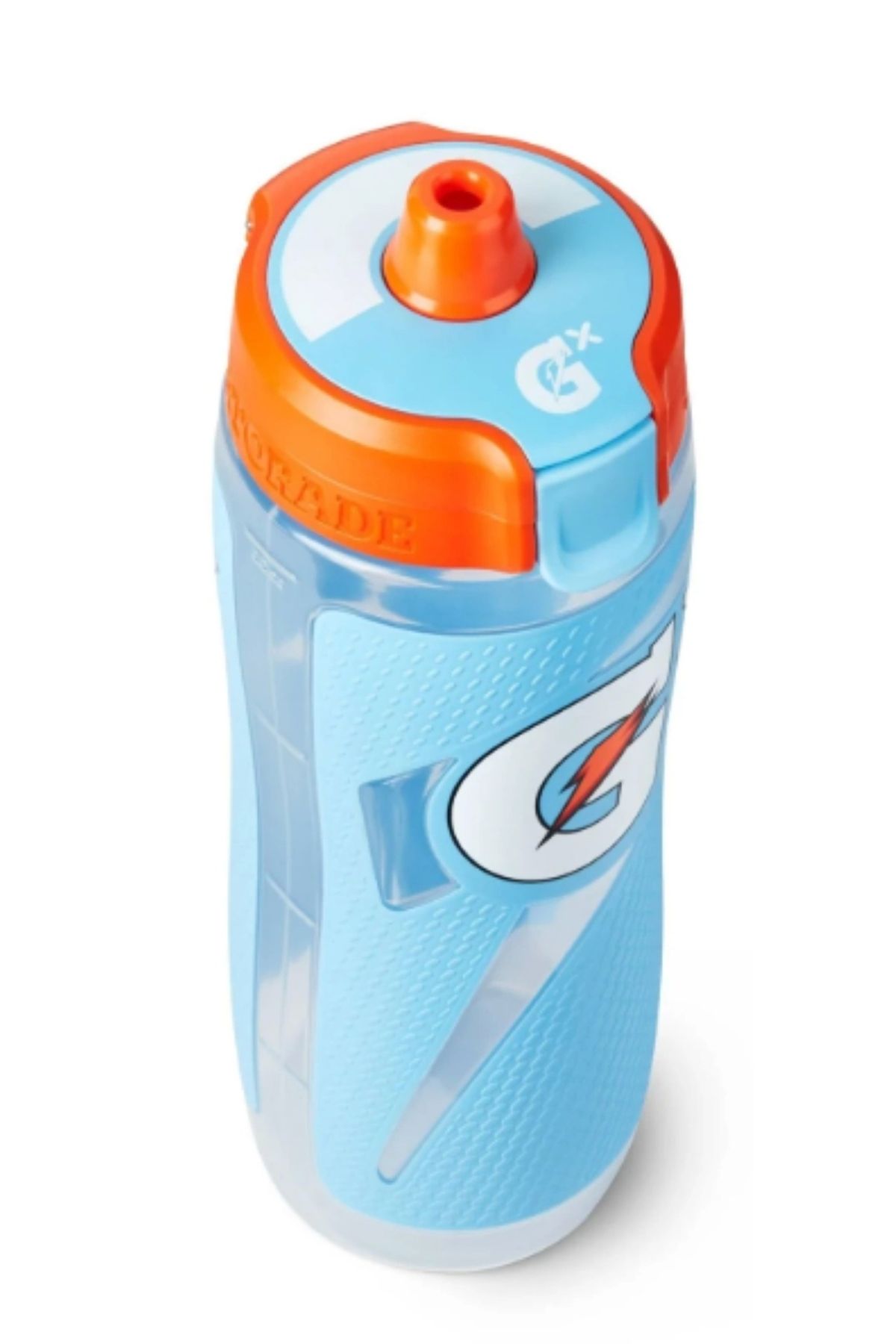 GATORADE-Gx Glitched Frost Water Bottle, Hydration System, 30 oz with Leak Proof Design 2