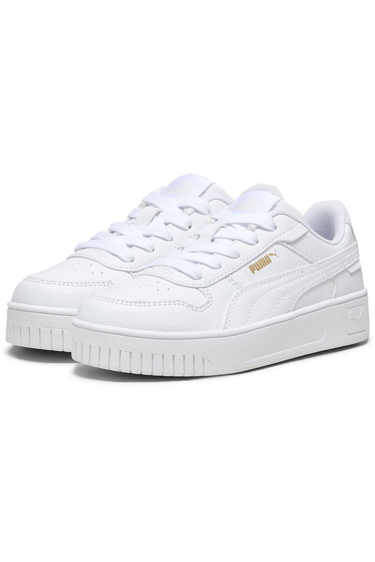 Puma-Adidași albi pentru copii 3
