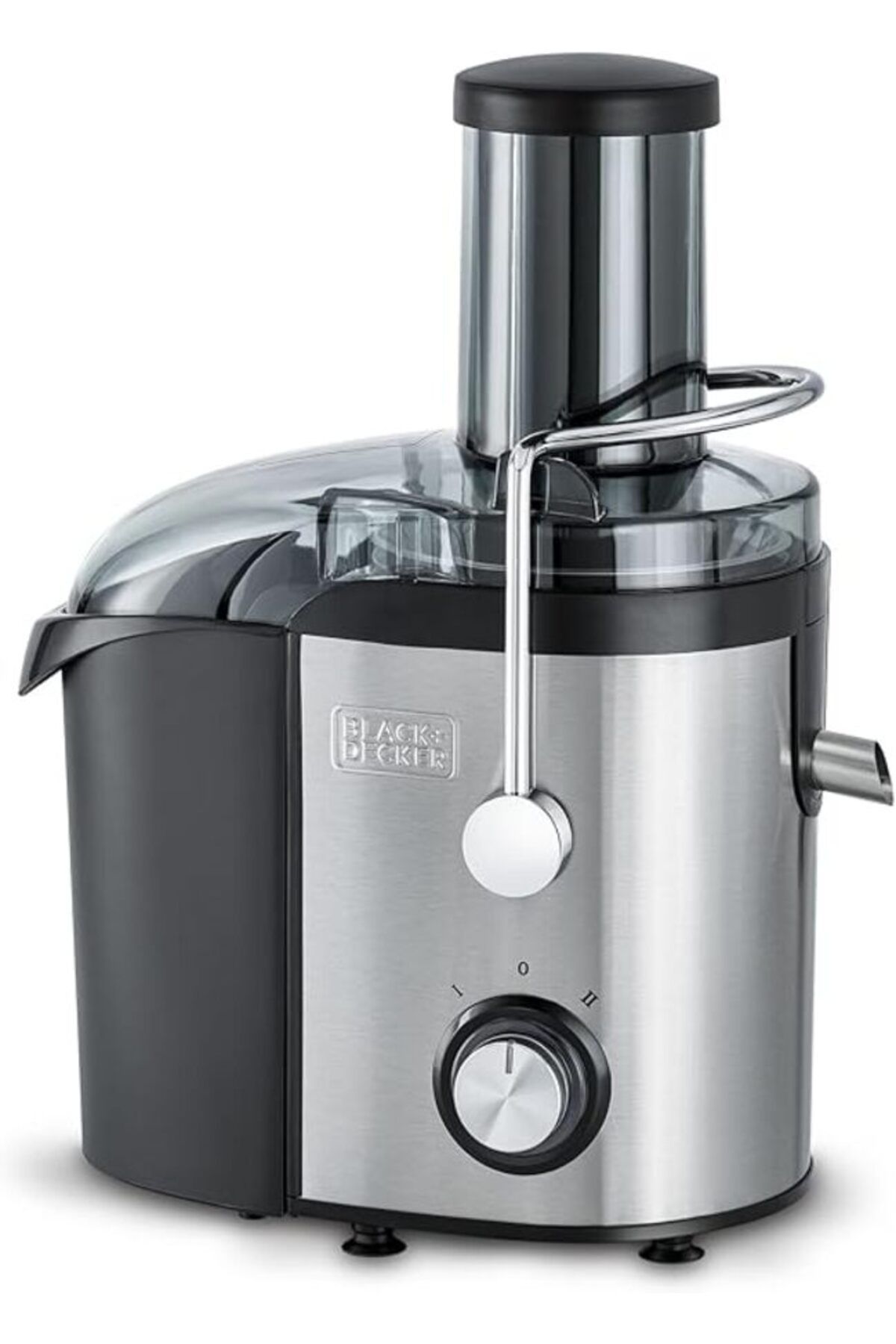 Black&Decker-Juicer Extractor, High-Powered 800W Motor Stainless Steel Design Large 1.7L Pulp Container, JE800-B5 3