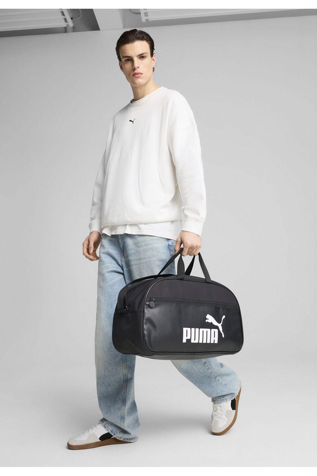 Puma-091293-01 Campus-Tasche Sport &amp; Ccedil;antası Schwarz 2