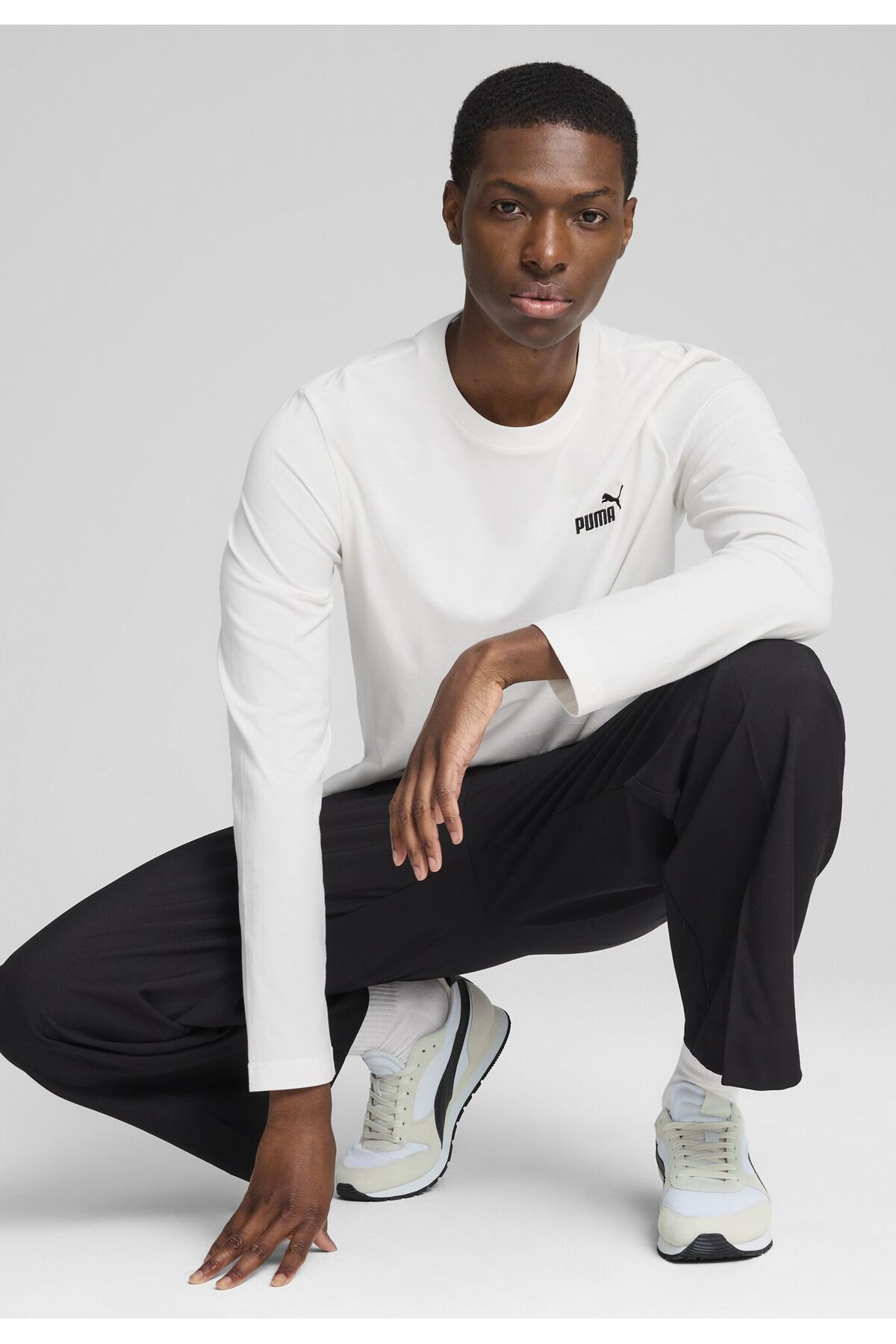 Puma-Essentials No. 1 Logo Langarmshirt 8
