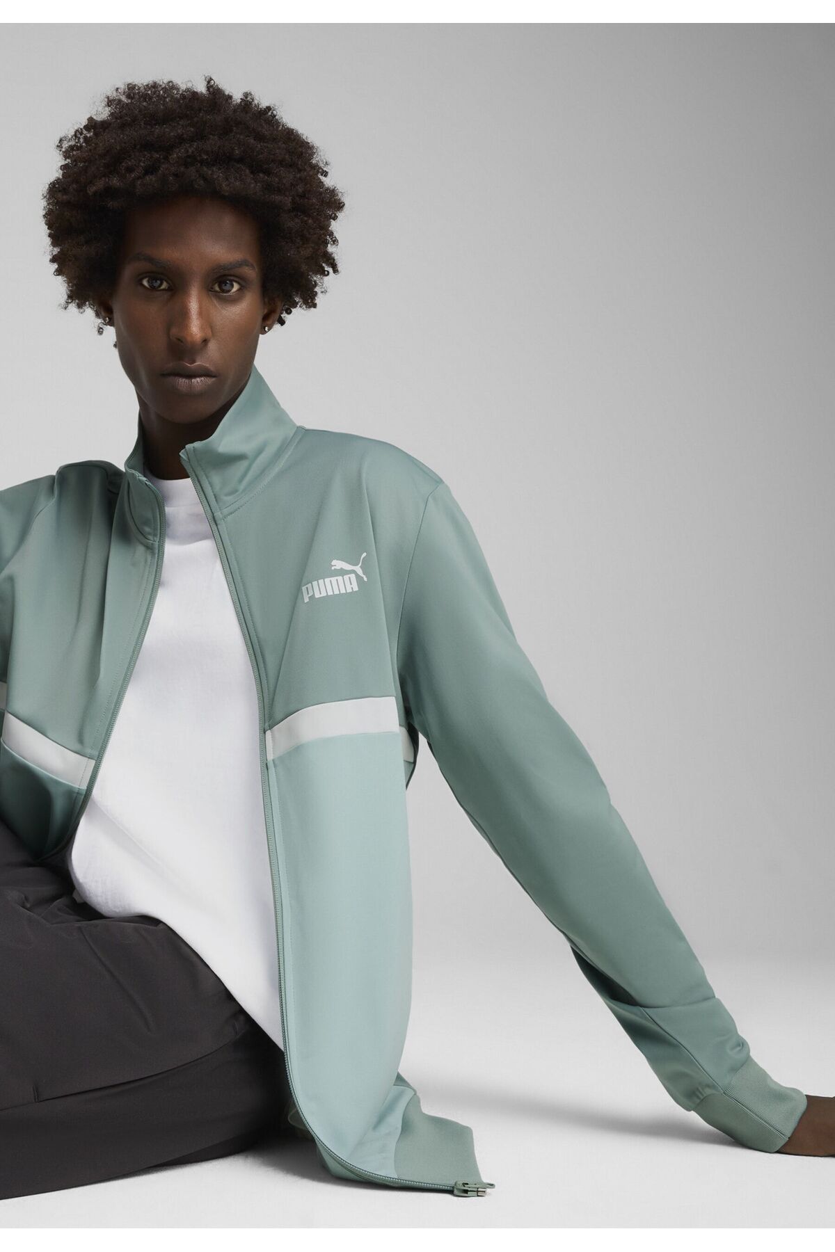 Puma-Trening Poly Colourblock Bărbați 4