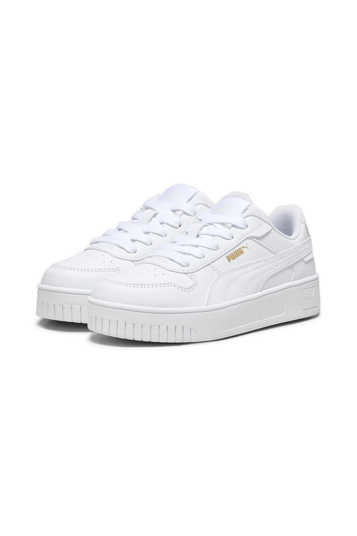 Puma-Adidași albi pentru copii 2