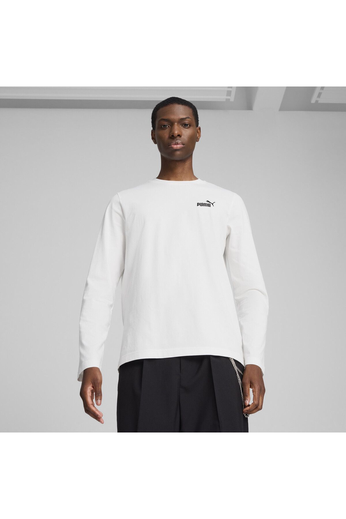 Puma-Essentials No. 1 Logo Langarmshirt 2